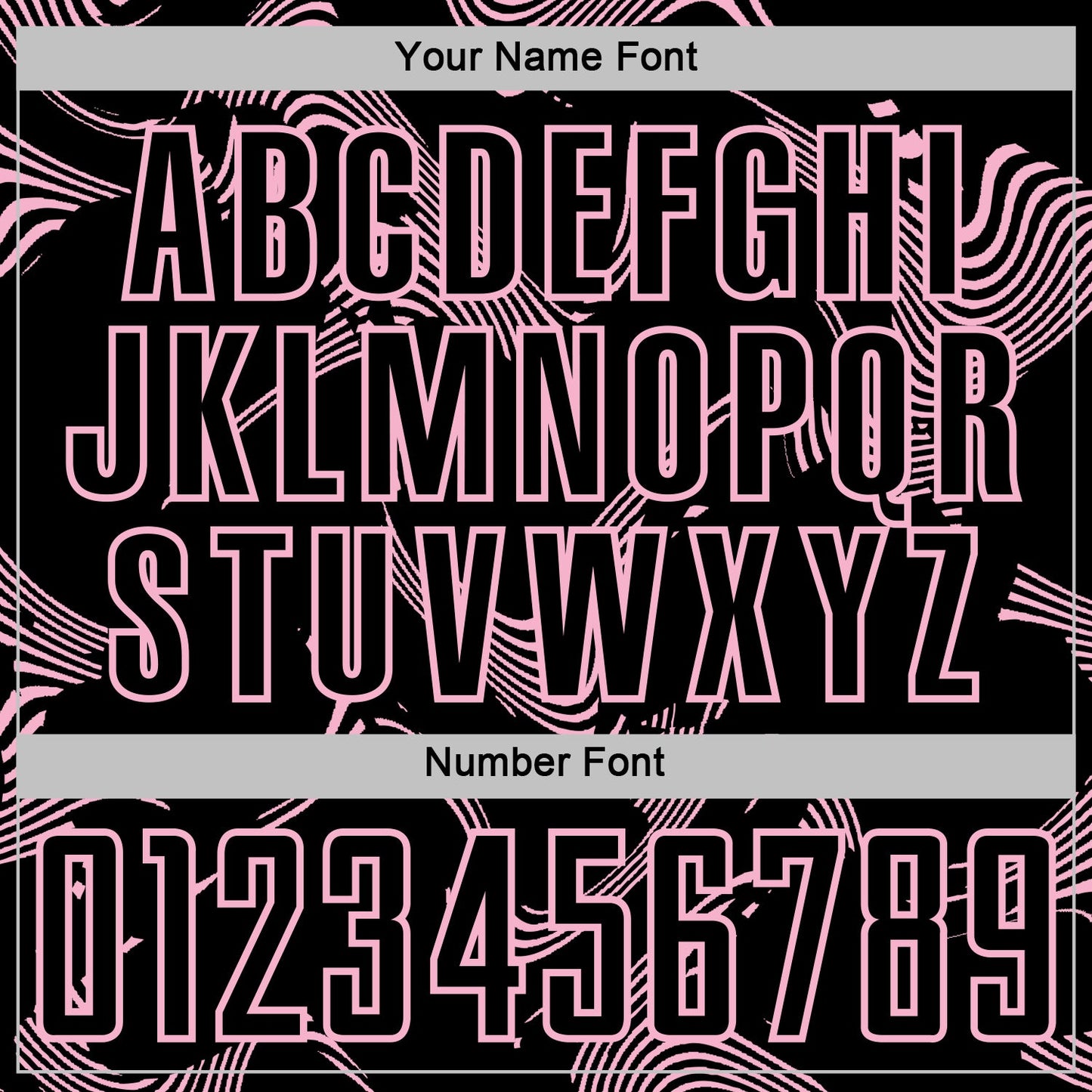 Custom Black Light Pink Curve Lines Sports Sublimation Soccer Uniform Jersey view 6