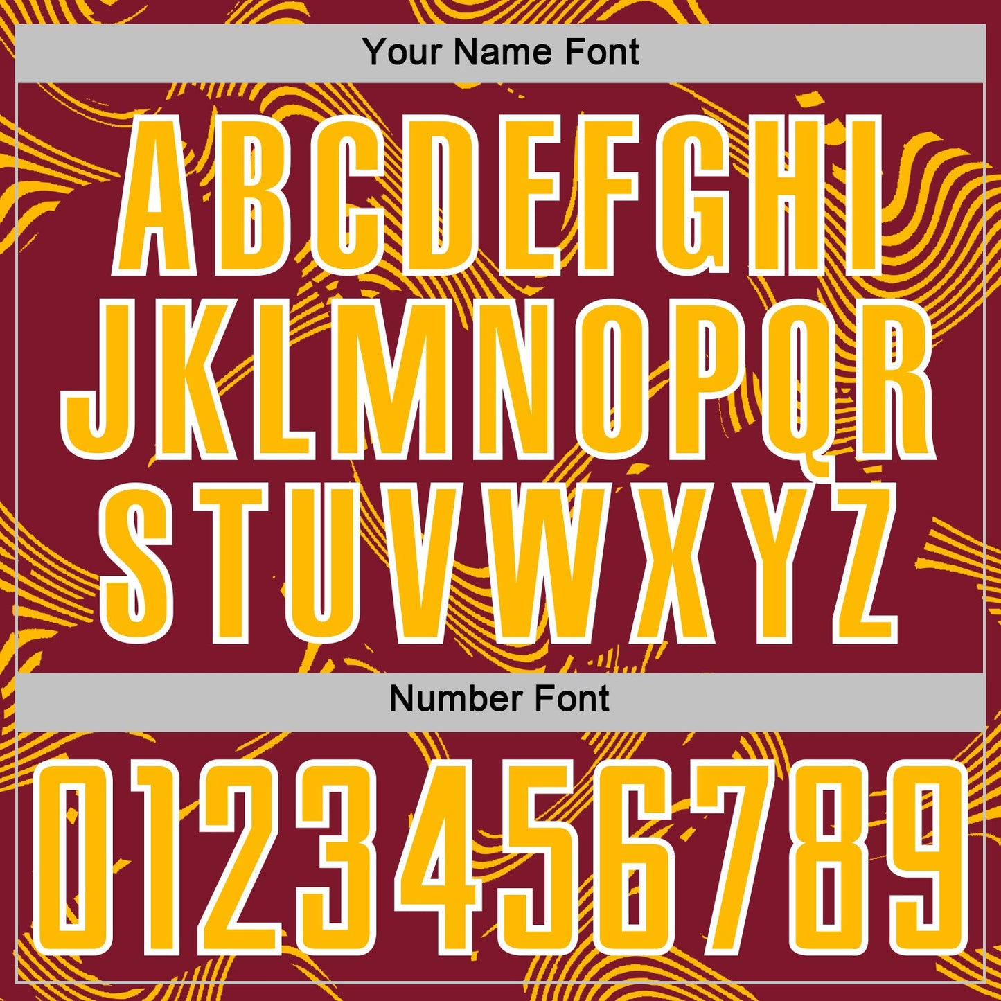 Custom Crimson Gold-White Curve Lines Sports Sublimation Soccer Uniform Jersey view 6