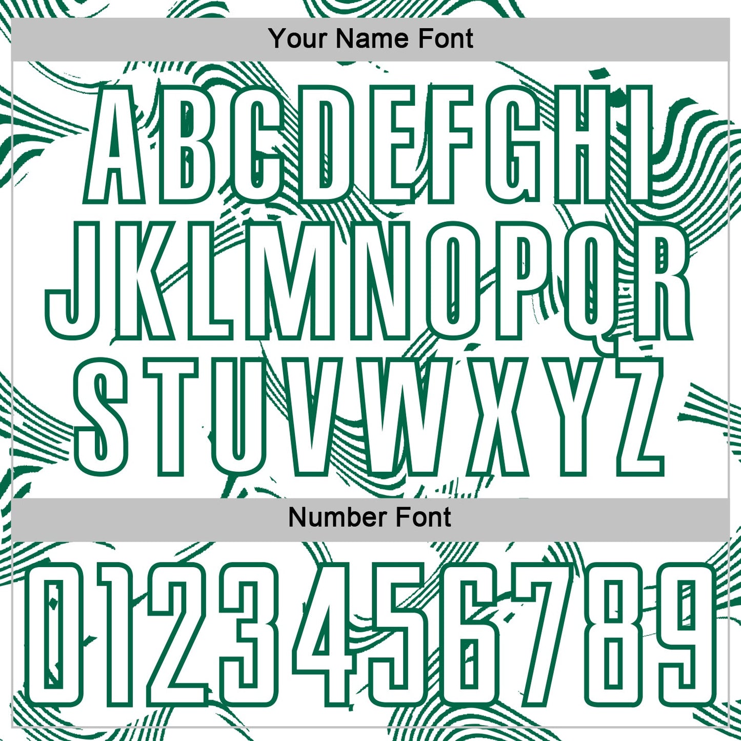 Custom White Kelly Green Curve Lines Sports Sublimation Soccer Uniform Jersey view 6