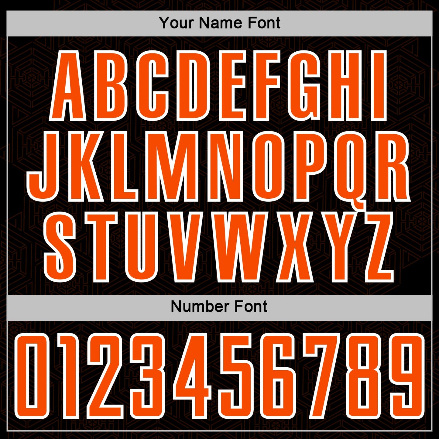 Custom Black Orange-White Geometric Shape Sports Sublimation Soccer Uniform Jersey view 6