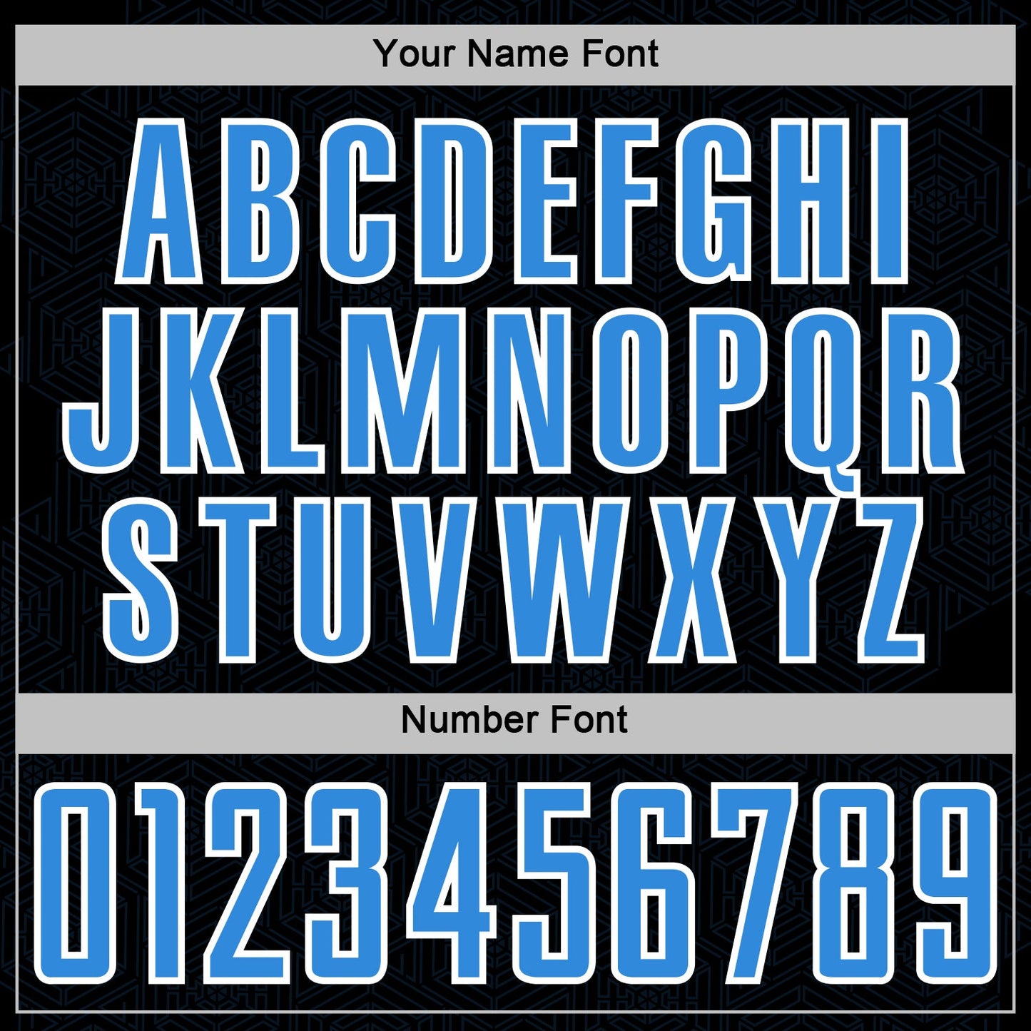 Custom Black Powder Blue-White Geometric Shape Sports Sublimation Soccer Uniform Jersey view 6