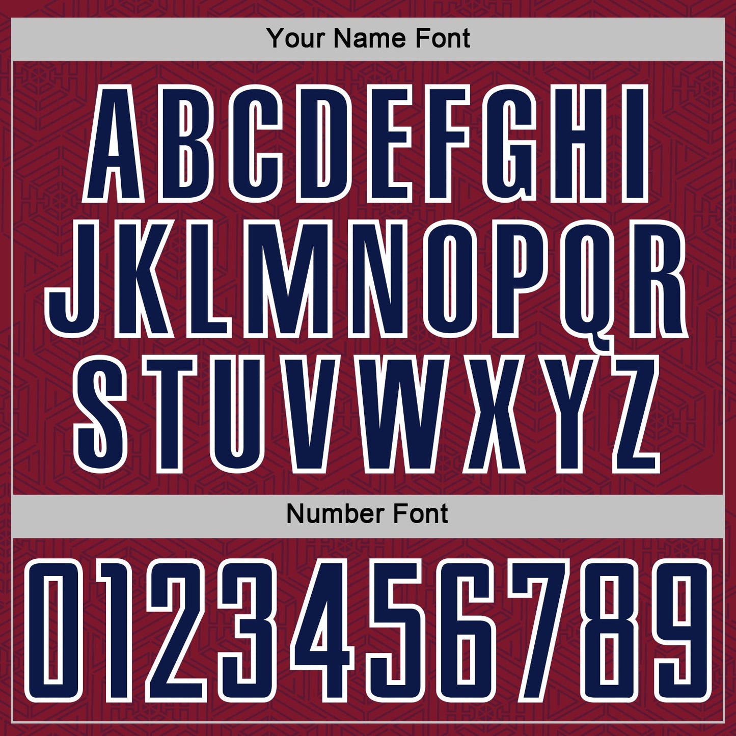 Custom Crimson Navy-White Geometric Shape Sports Sublimation Soccer Uniform Jersey view 6