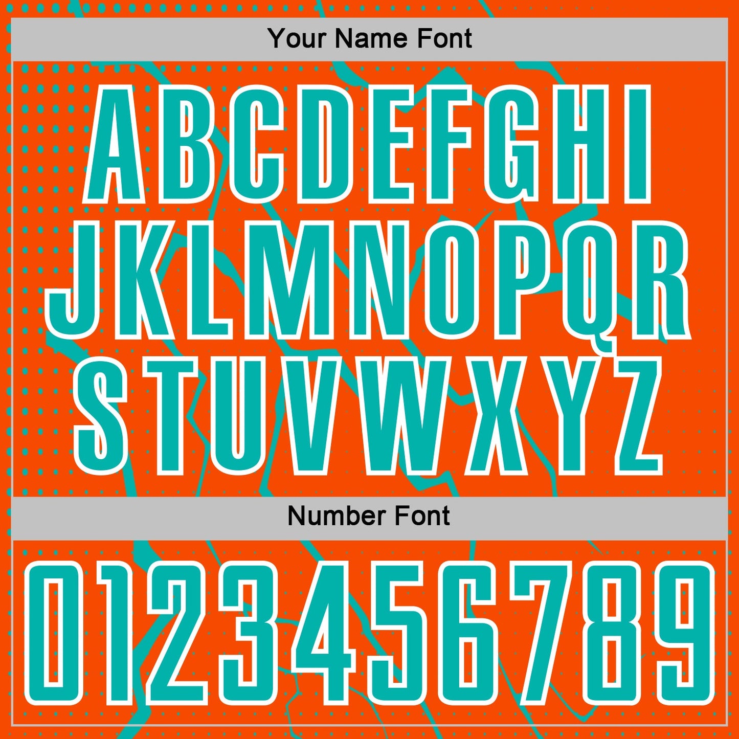 Custom Orange Aqua-White Lightning Sports Sublimation Soccer Uniform Jersey view 6