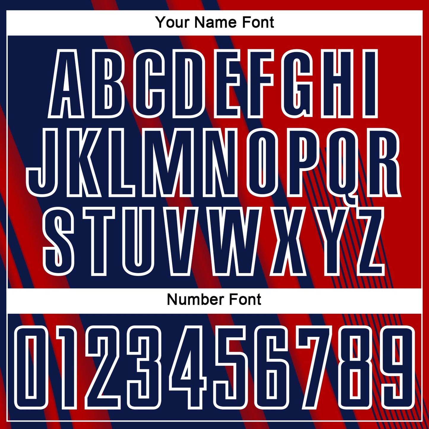 Custom Red Navy-White Lines Sports Sublimation Soccer Uniform Jersey view 6