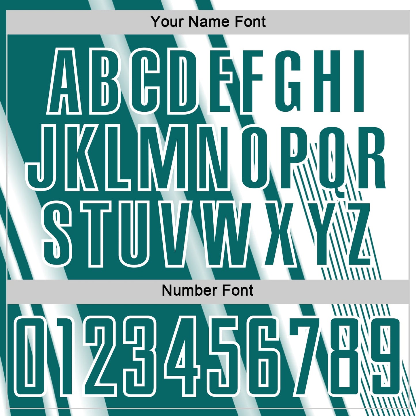 Custom White Teal Lines Sports Sublimation Soccer Uniform Jersey view 6