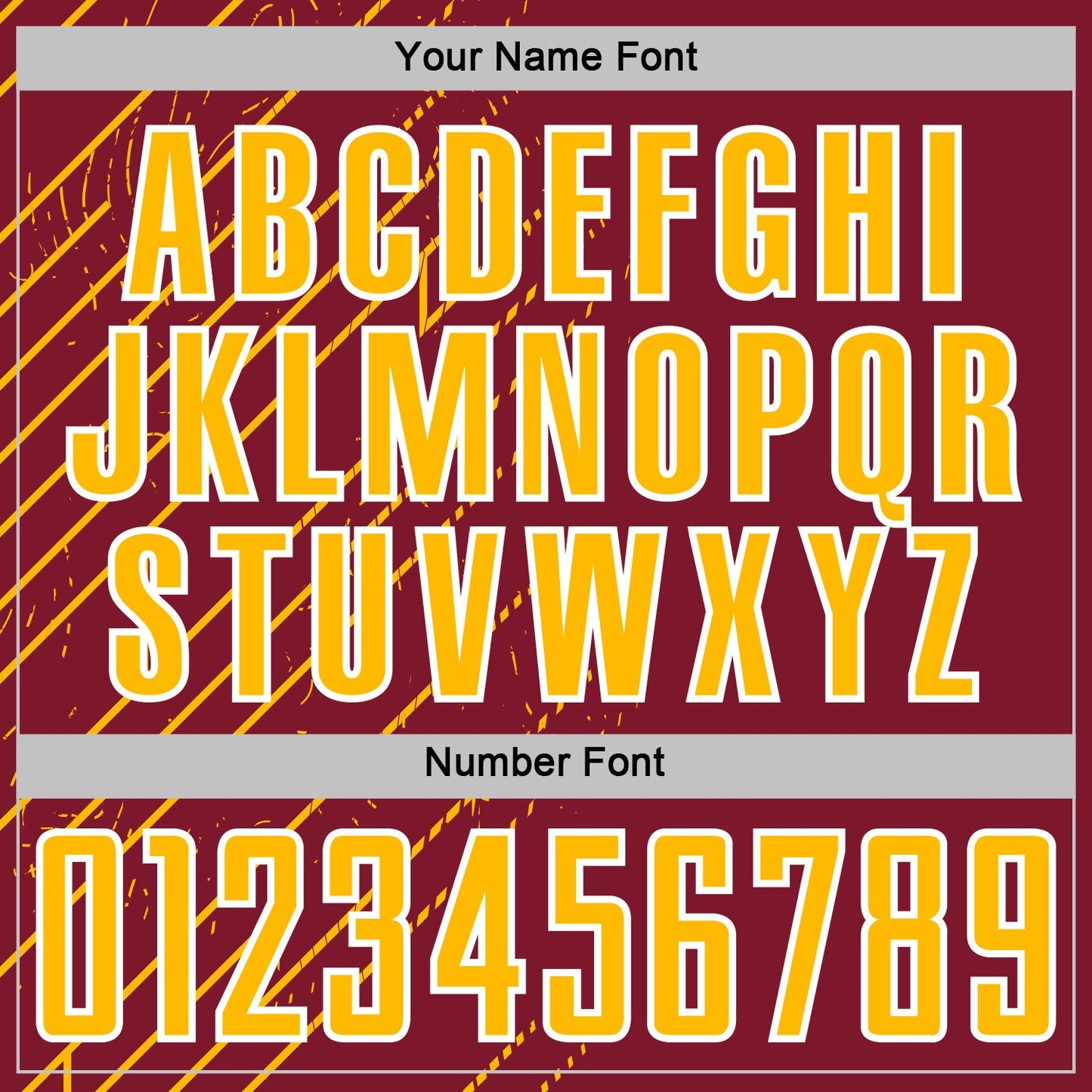 Custom Crimson Gold-White Lines Sports Sublimation Soccer Uniform Jersey view 6