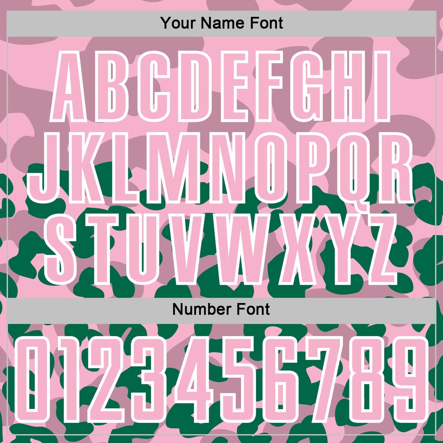 Custom Kelly Green Light Pink-White Animal Leopard Print Sports Sublimation Soccer Uniform Jersey view 6