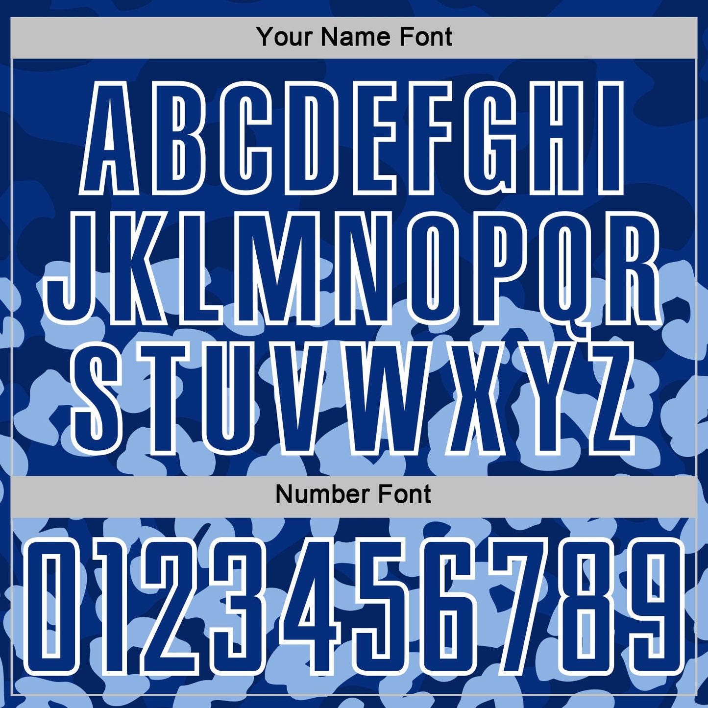 Custom Light Blue Royal-White Animal Leopard Print Sports Sublimation Soccer Uniform Jersey view 6