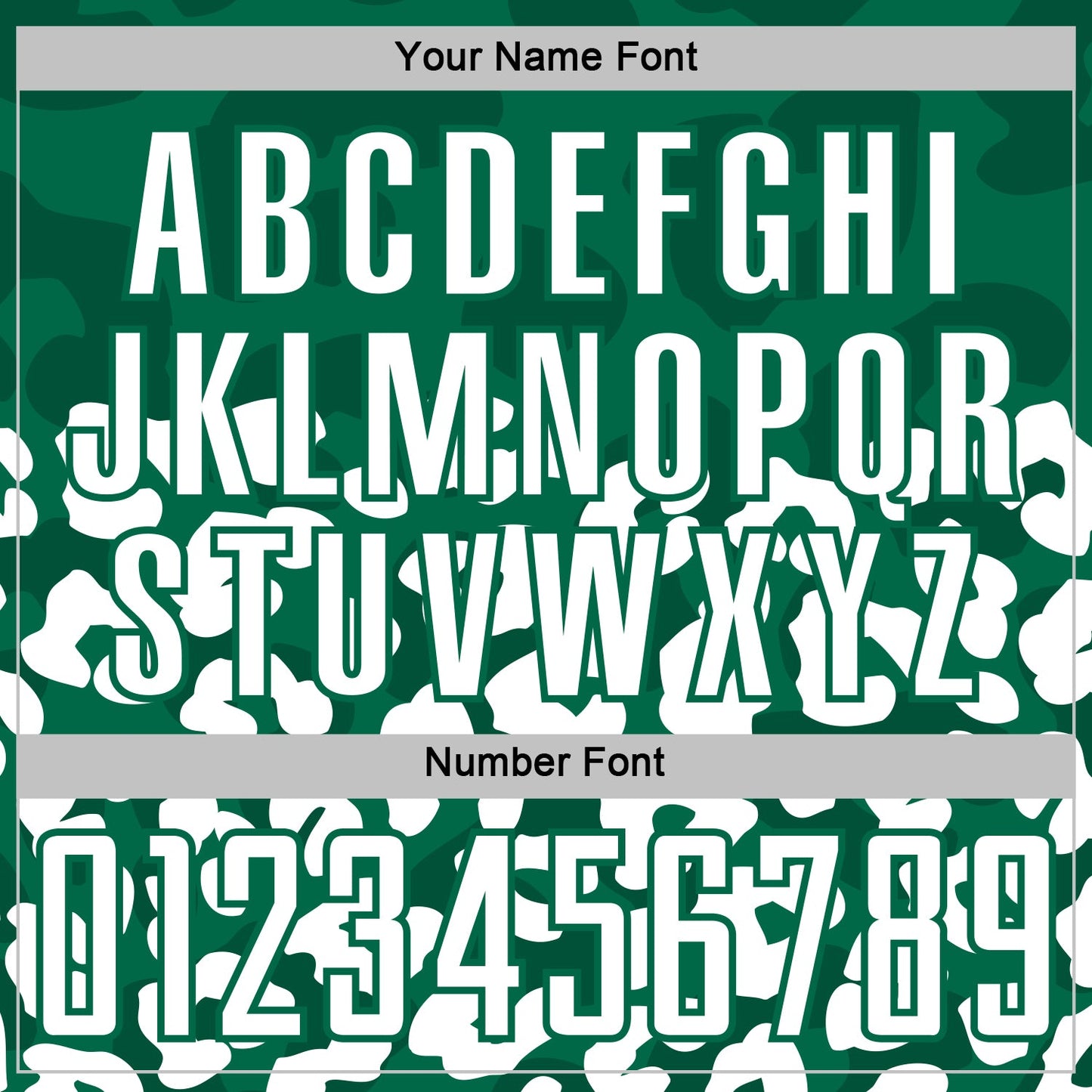 Custom White Kelly Green Animal Leopard Print Sports Sublimation Soccer Uniform Jersey view 6