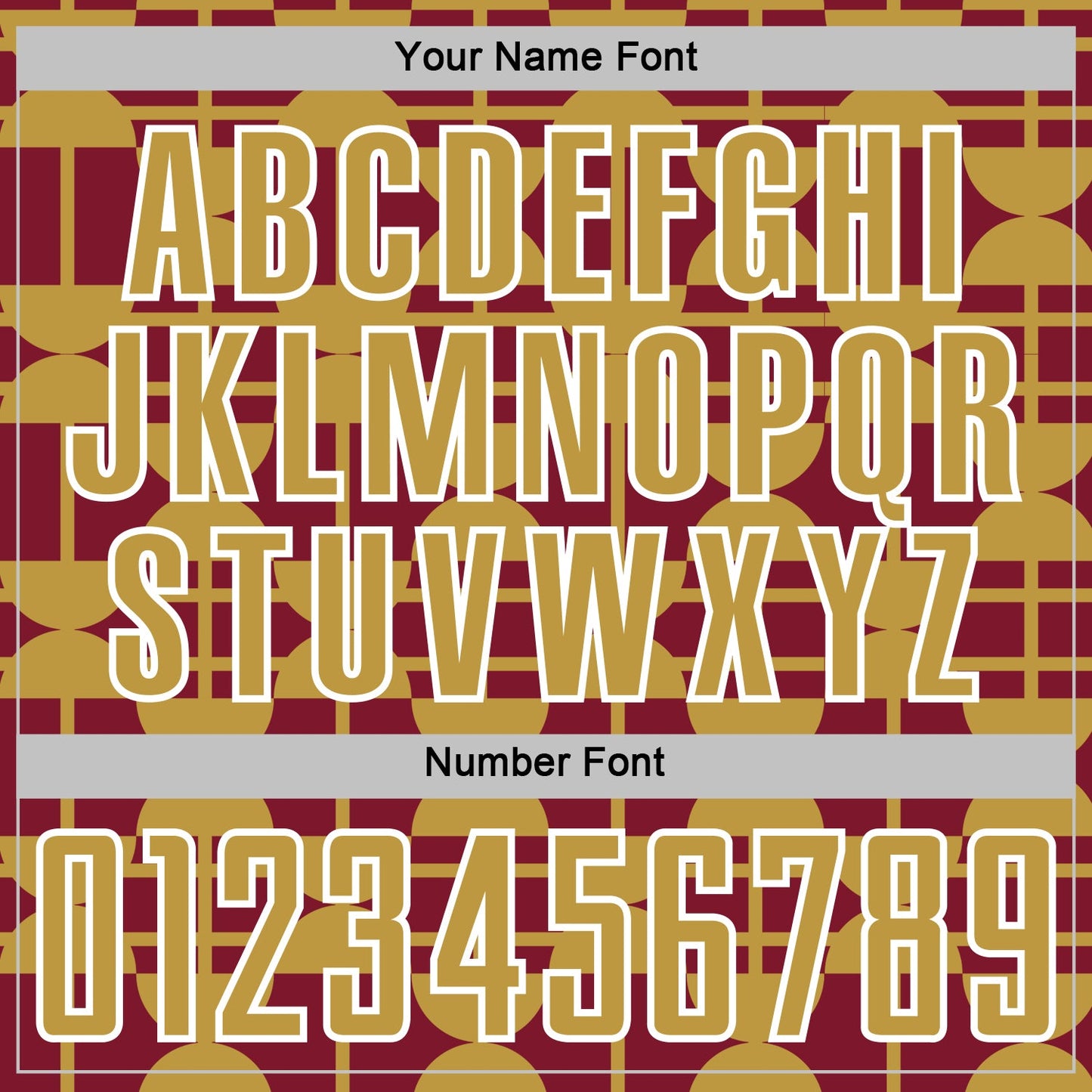 Custom Crimson Old Gold-White Geometric Shapes Sports Sublimation Soccer Uniform Jersey view 6