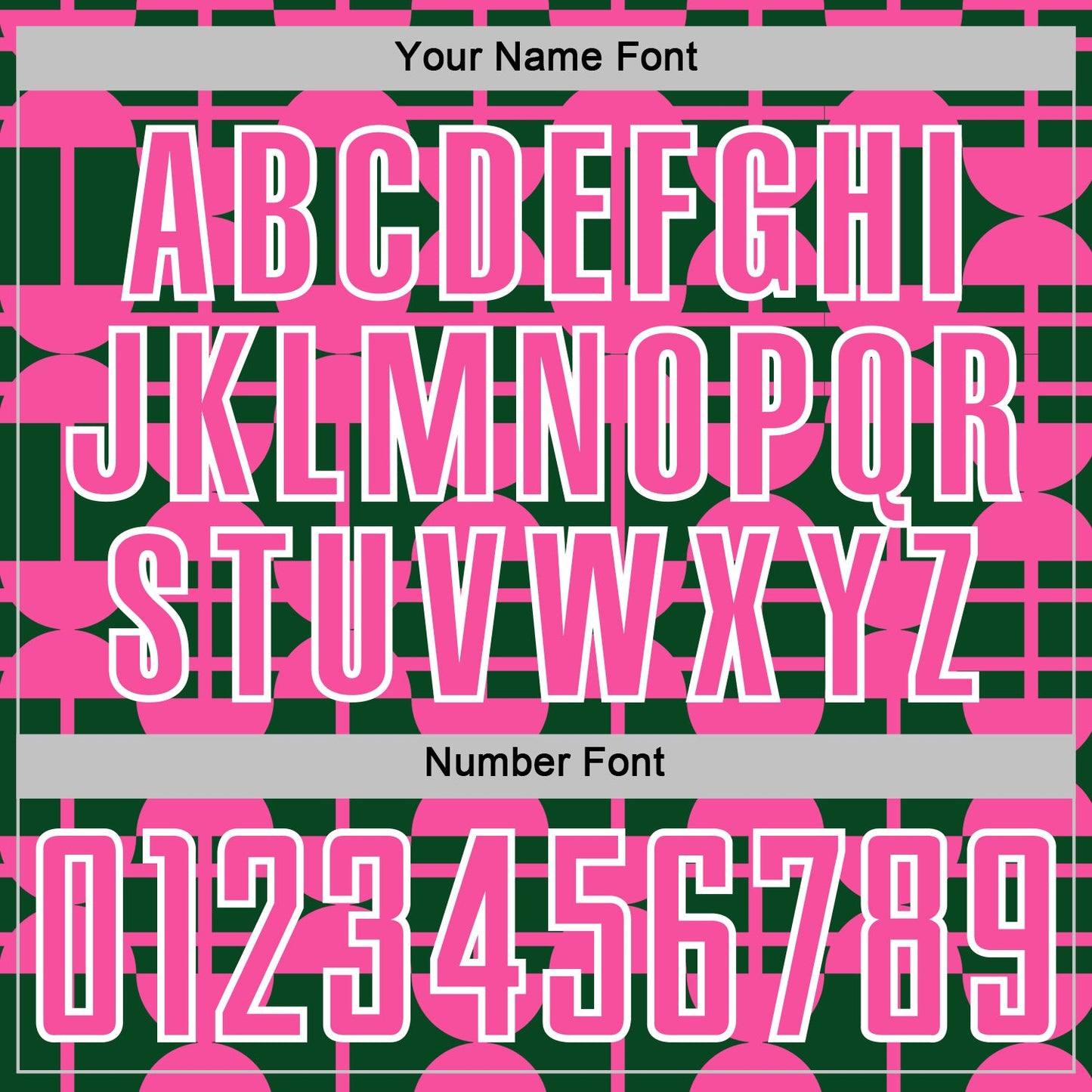 Custom Green Pink-White Geometric Shapes Sports Sublimation Soccer Uniform Jersey view 6