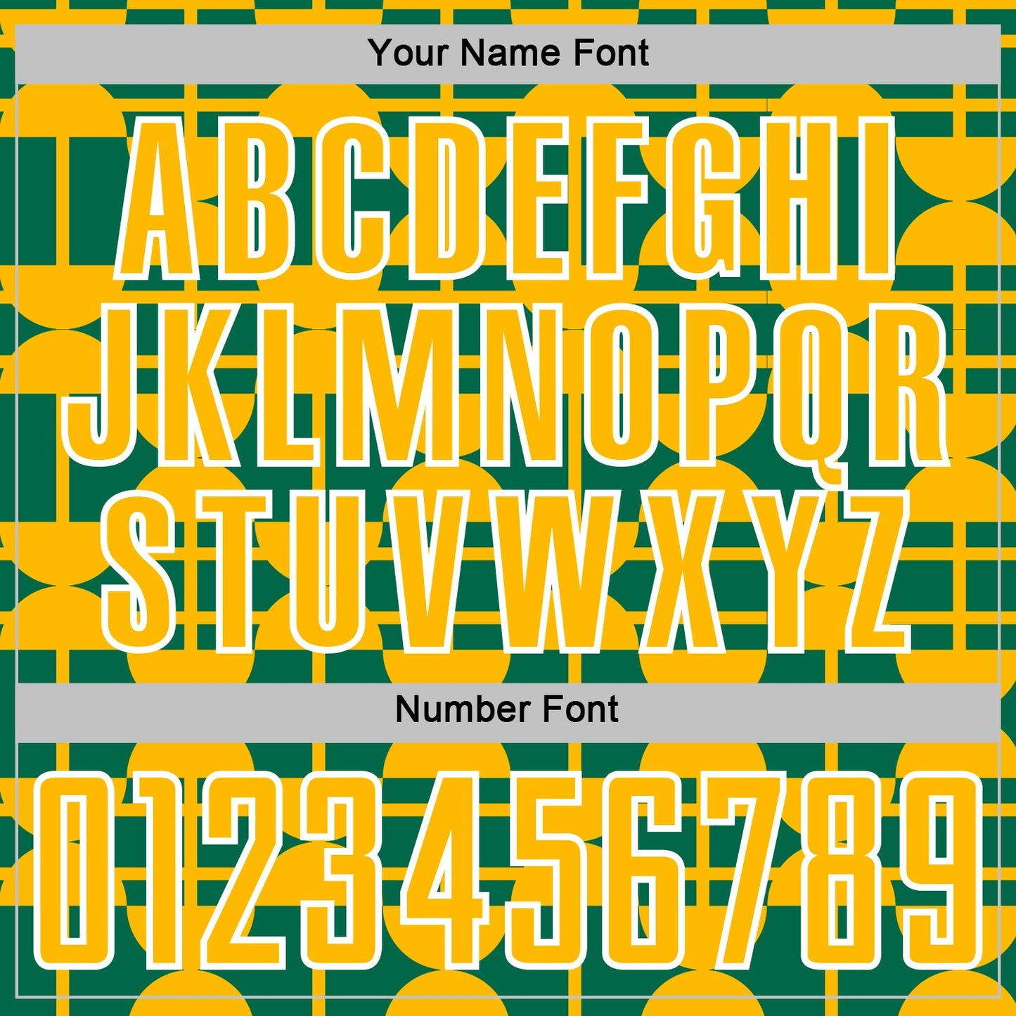 Custom Kelly Green Gold-White Geometric Shapes Sports Sublimation Soccer Uniform Jersey view 6