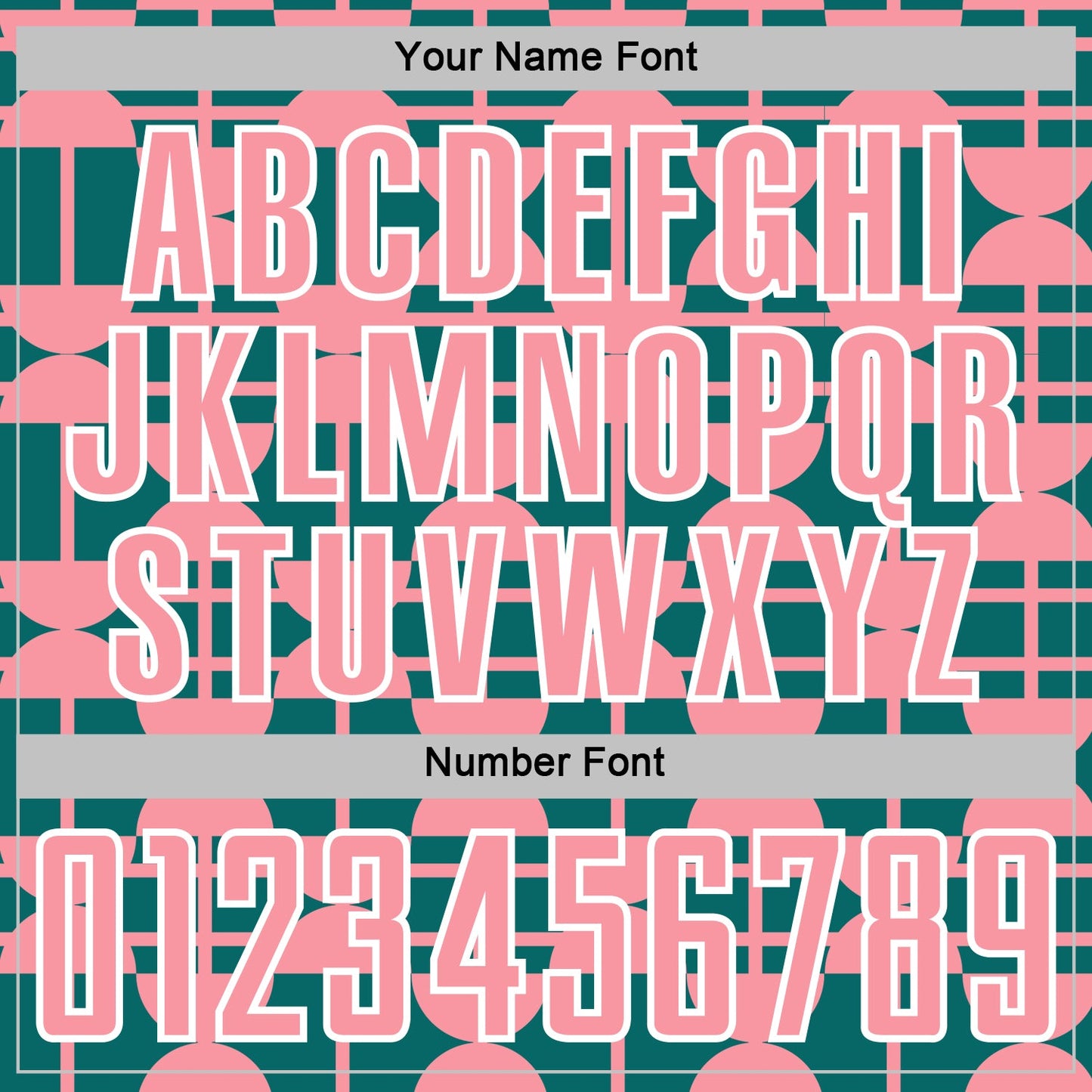 Custom Teal Medium Pink-White Geometric Shapes Sports Sublimation Soccer Uniform Jersey view 6