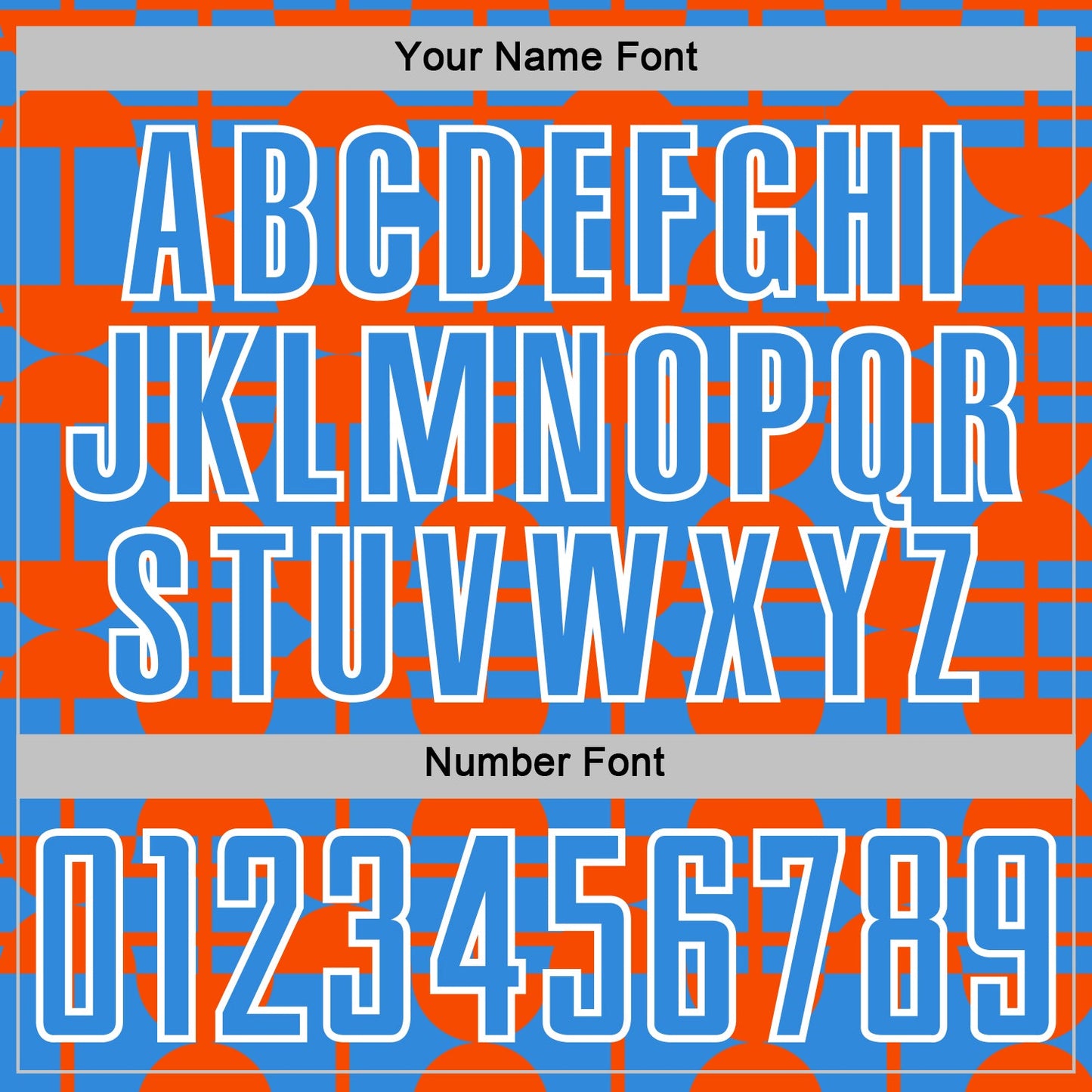Custom Powder Blue Orange-White Geometric Shapes Sports Sublimation Soccer Uniform Jersey view 6