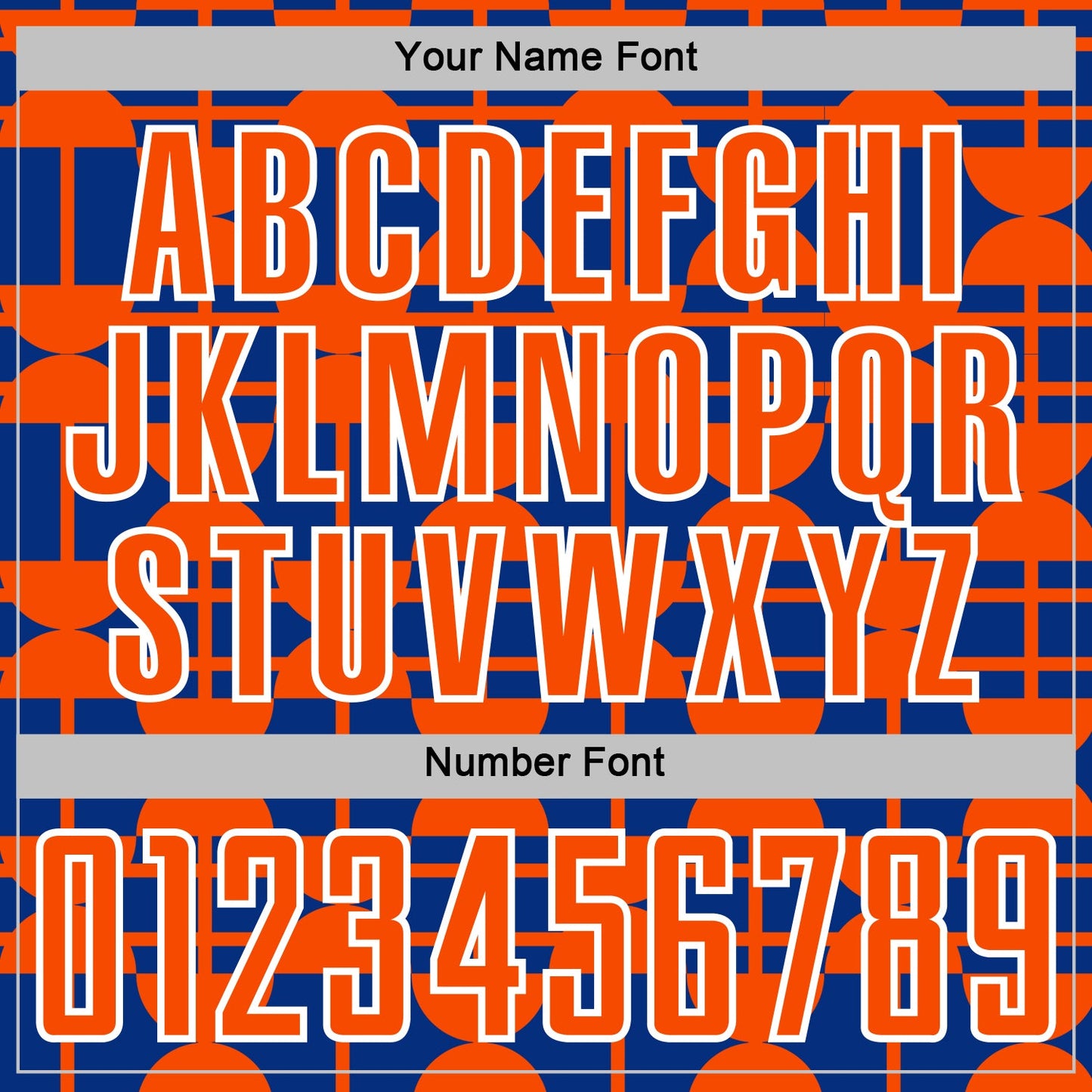 Custom Royal Orange-White Geometric Shapes Sports Sublimation Soccer Uniform Jersey view 6