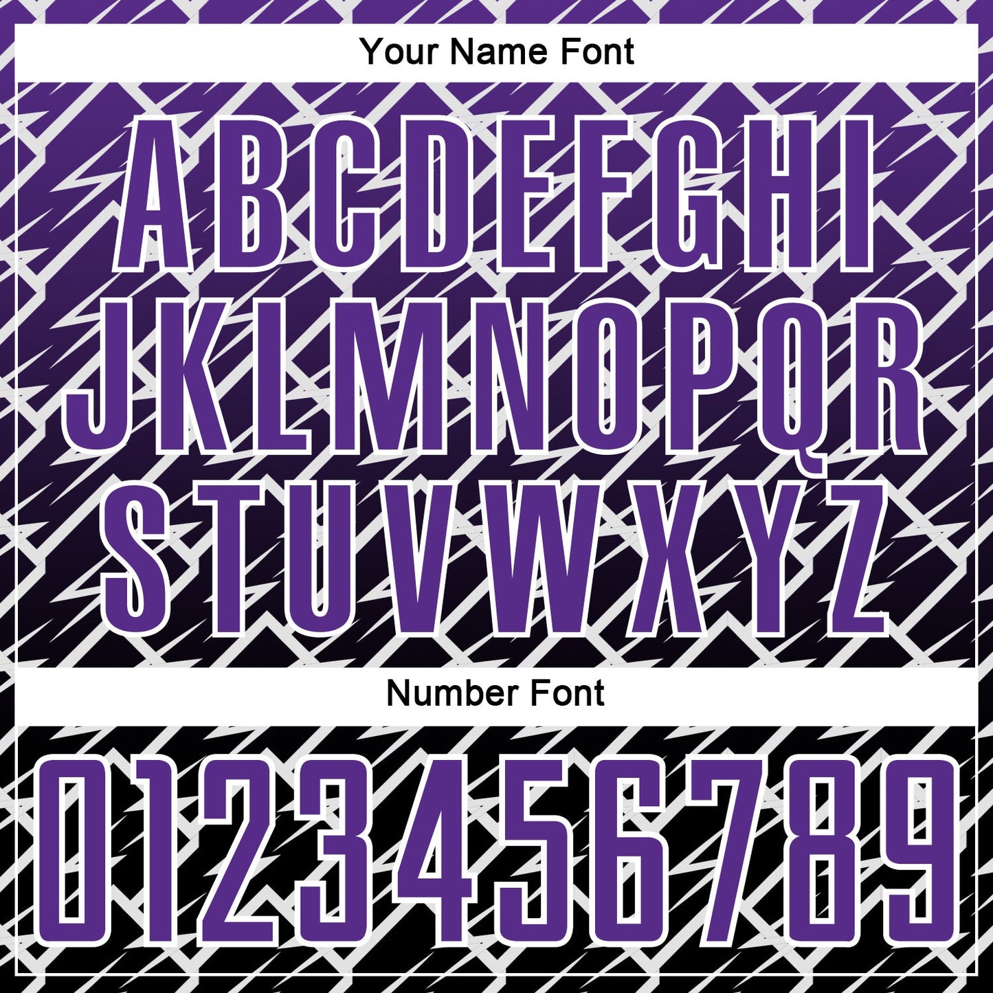 Custom Purple Black-White Lightning Sports Sublimation Soccer Uniform Jersey view 6