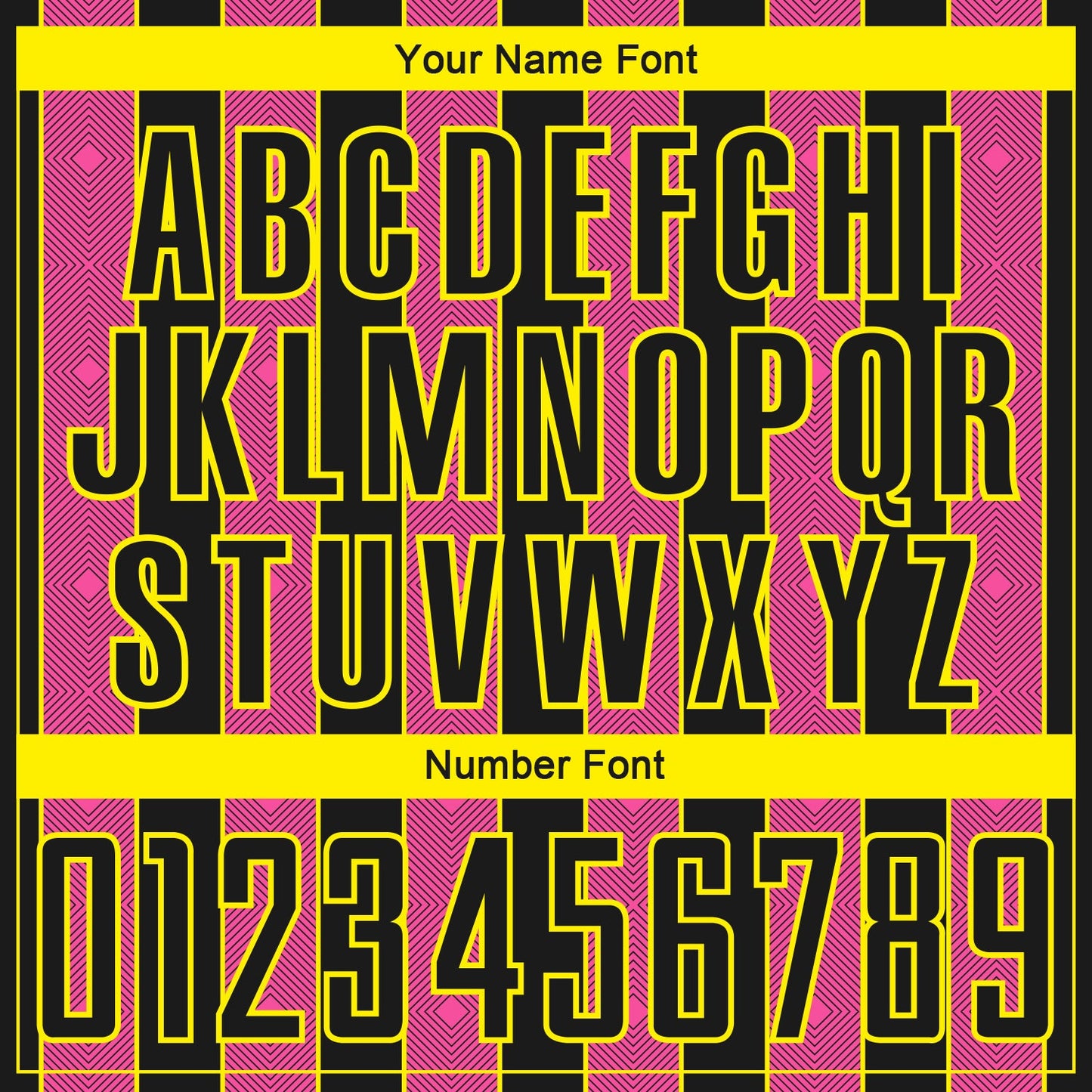 Custom Black Pink-Light Yellow Pinstripe Line Sports Sublimation Soccer Uniform Jersey view 6