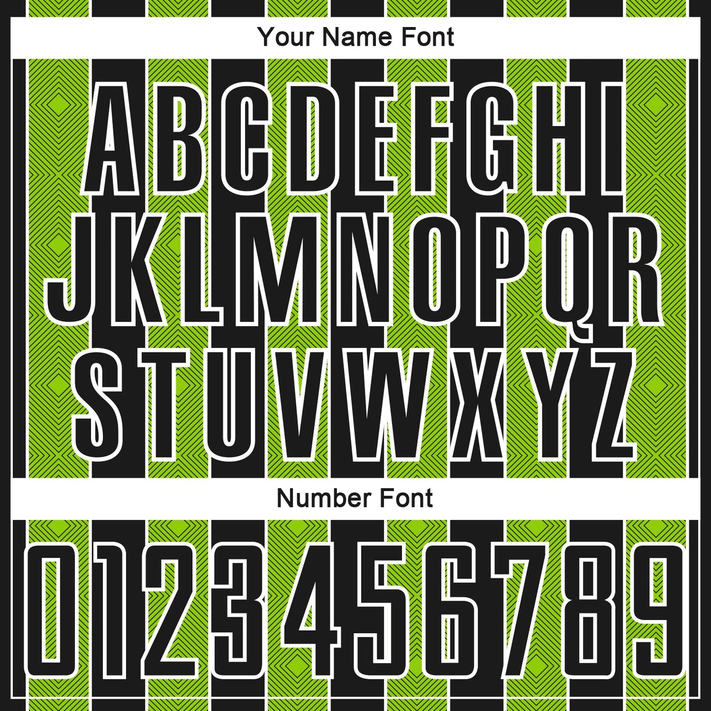 Custom Black Neon Green-White Pinstripe Line Sports Sublimation Soccer Uniform Jersey view 6