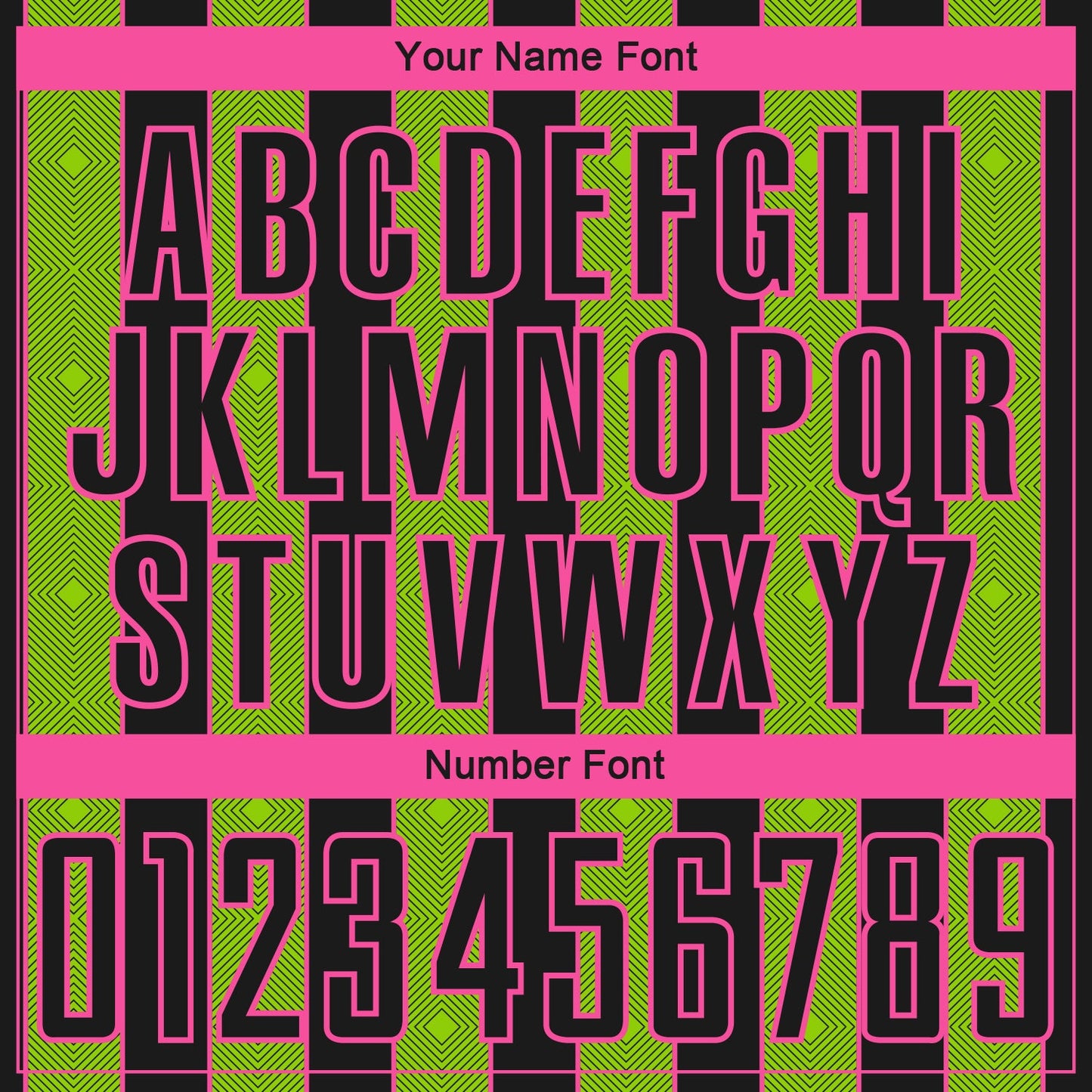 Custom Black Neon Green-Pink Pinstripe Line Sports Sublimation Soccer Uniform Jersey view 6