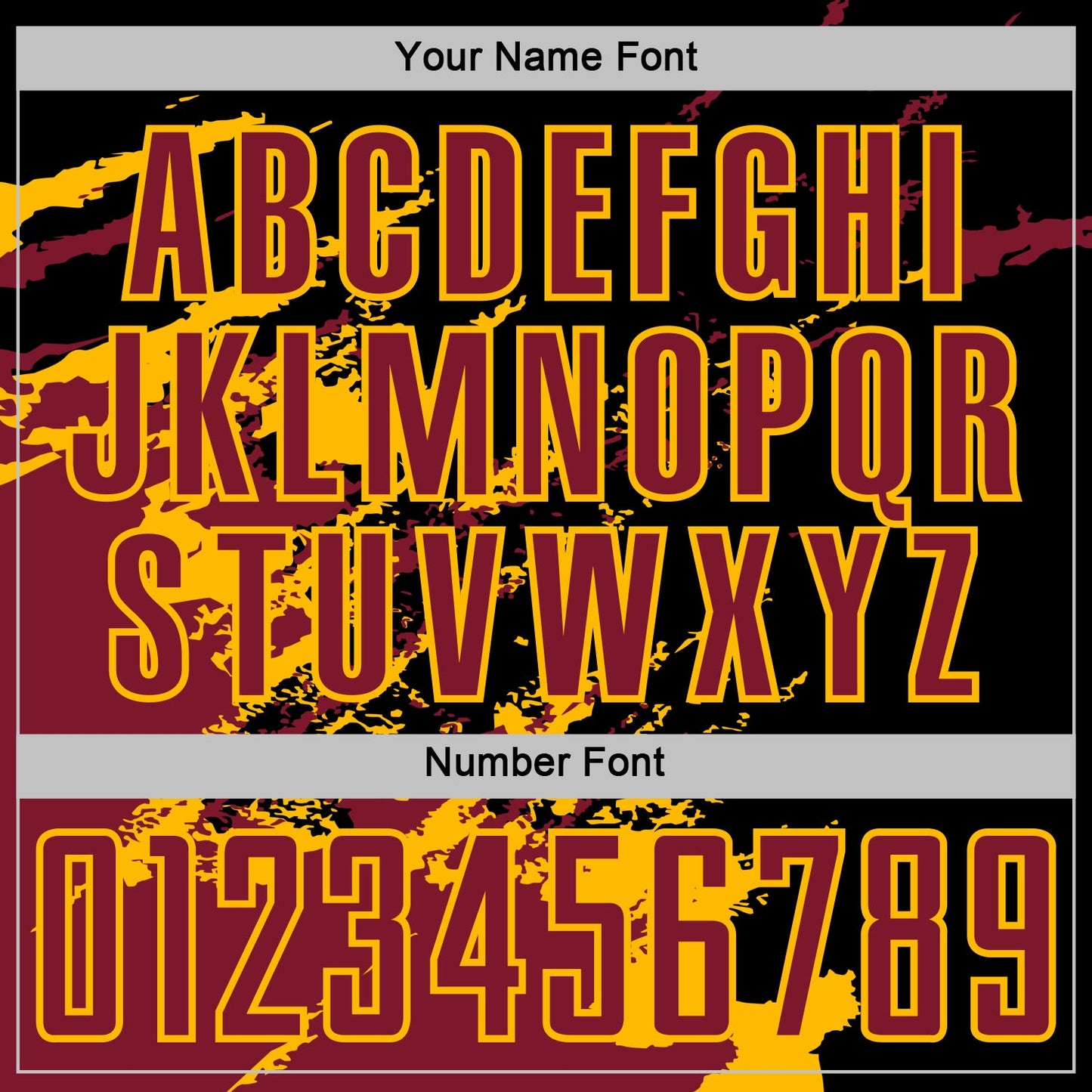Custom Black Crimson-Gold Abstract Fragment Art Splash Sports Sublimation Soccer Uniform Jersey view 6
