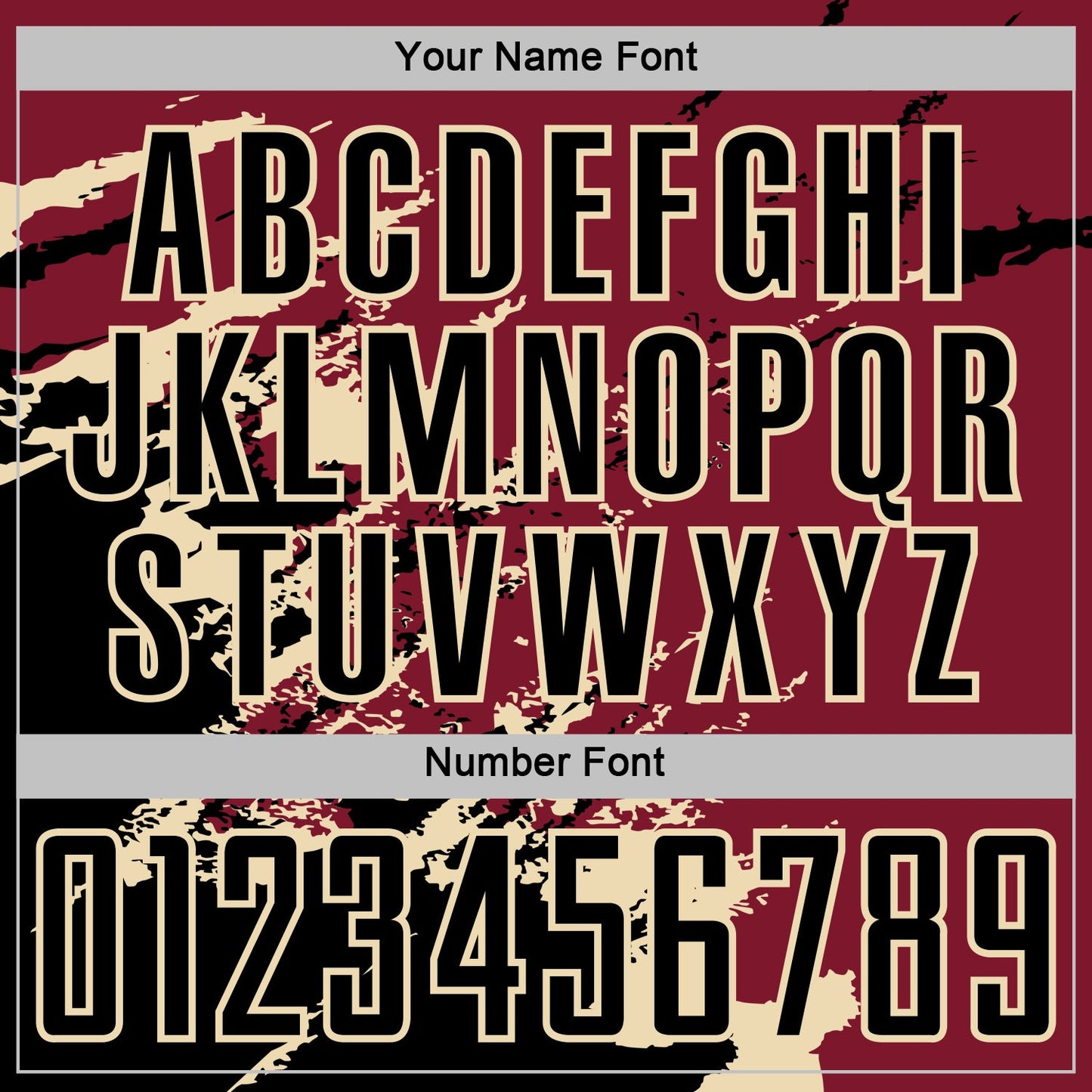 Custom Crimson Black-Cream Abstract Fragment Art Splash Sports Sublimation Soccer Uniform Jersey view 6
