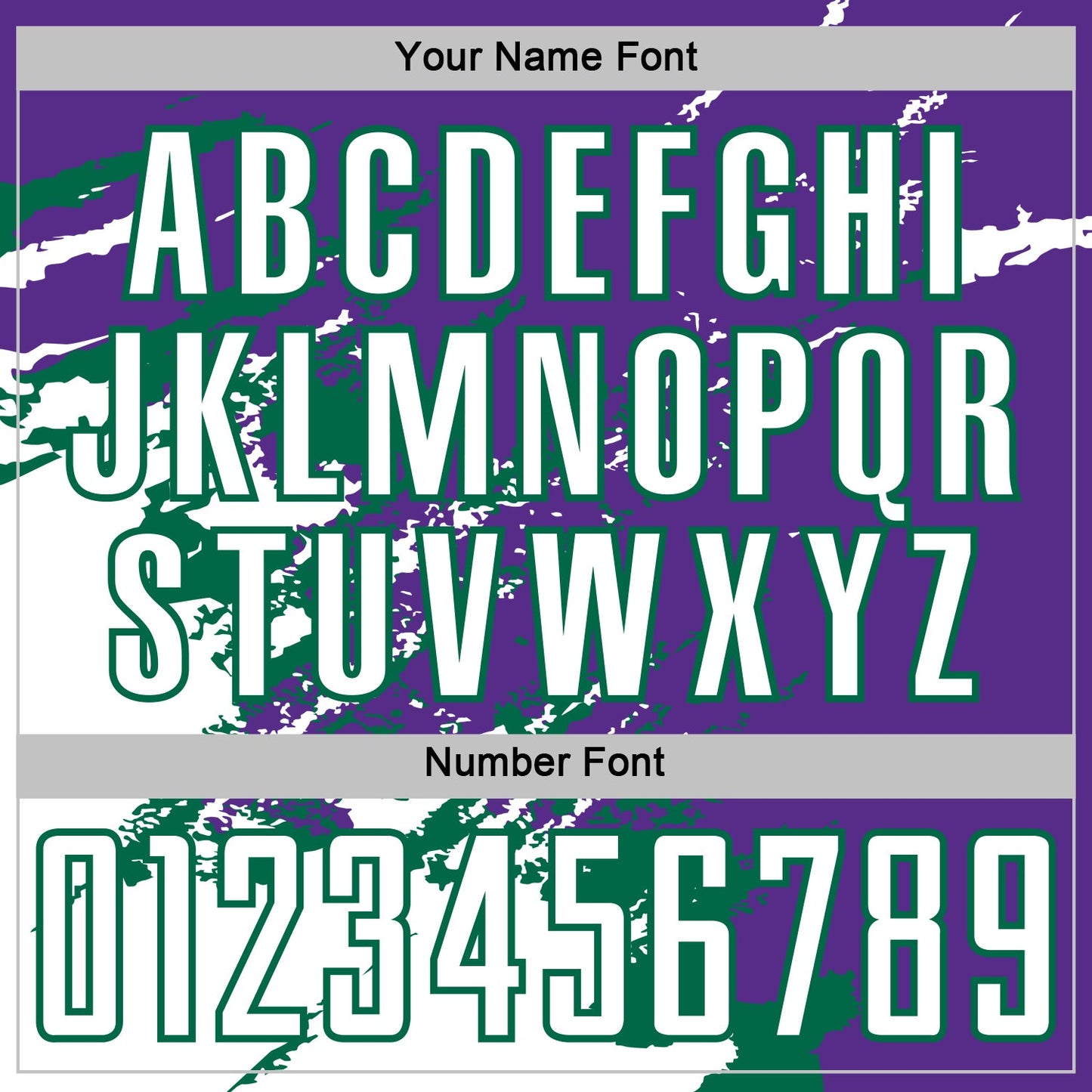 Custom Purple White-Kelly Green Abstract Fragment Art Splash Sports Sublimation Soccer Uniform Jersey view 6