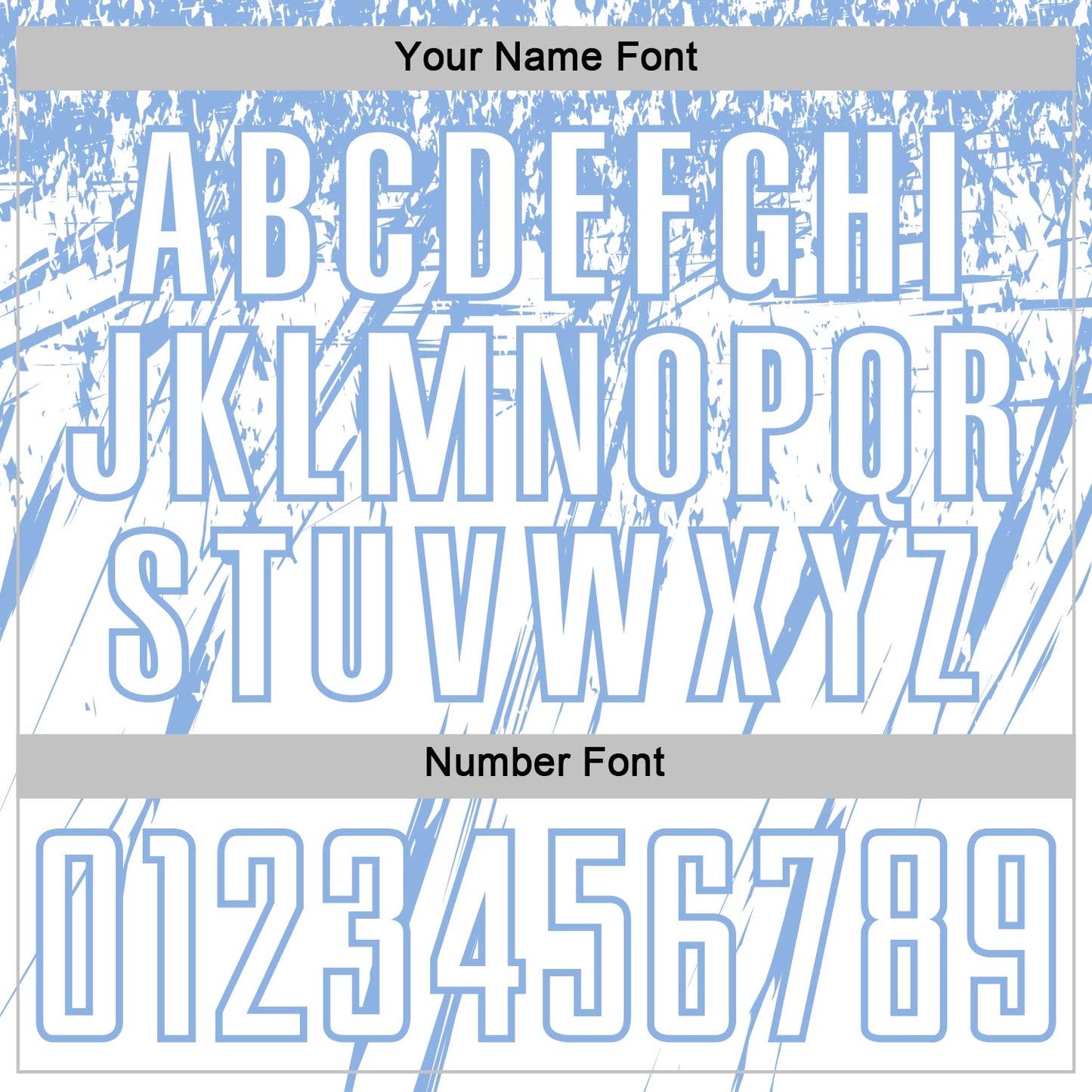 Custom White Light Blue Splash Sports Sublimation Soccer Uniform Jersey view 6
