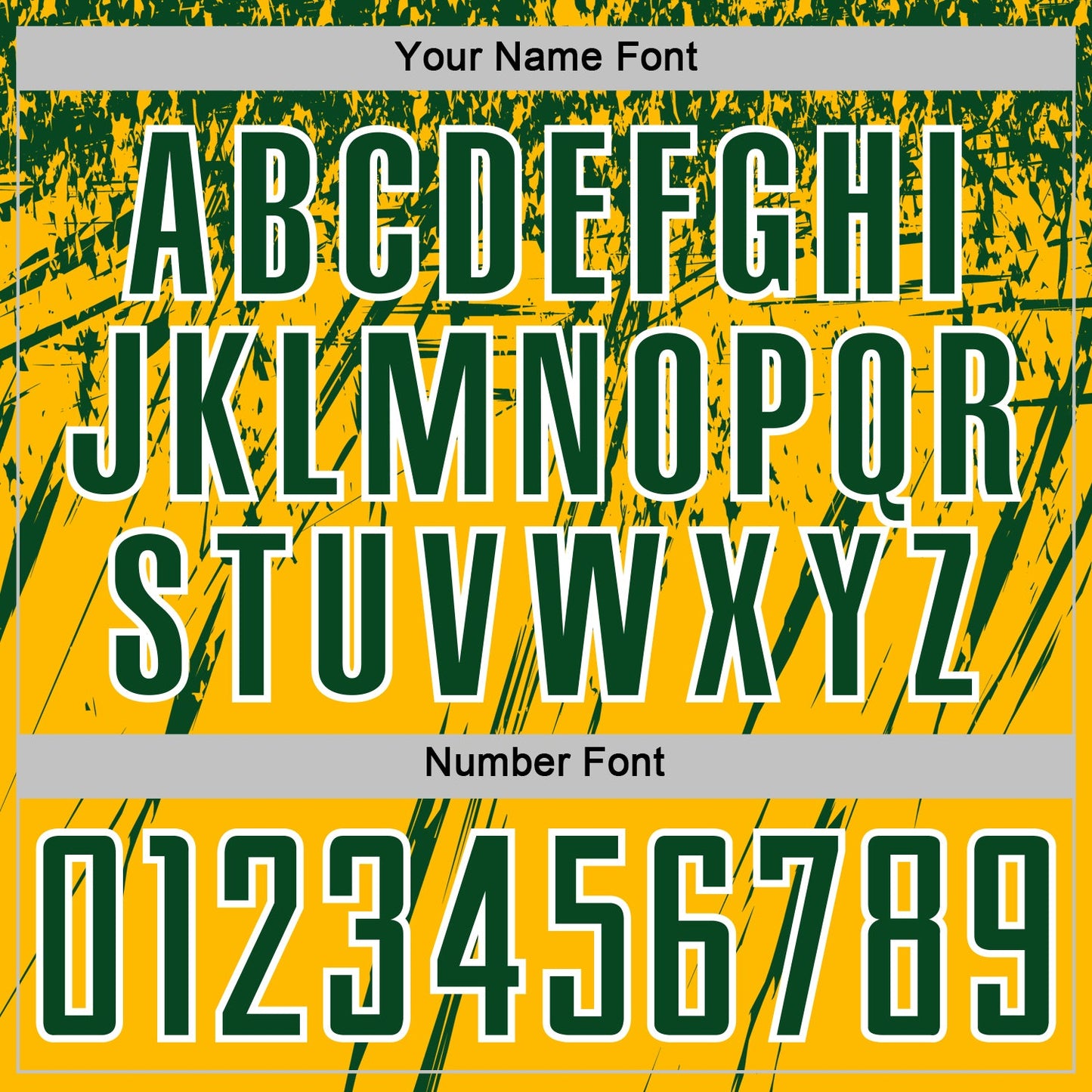 Custom Gold Green-White Splash Sports Sublimation Soccer Uniform Jersey view 6