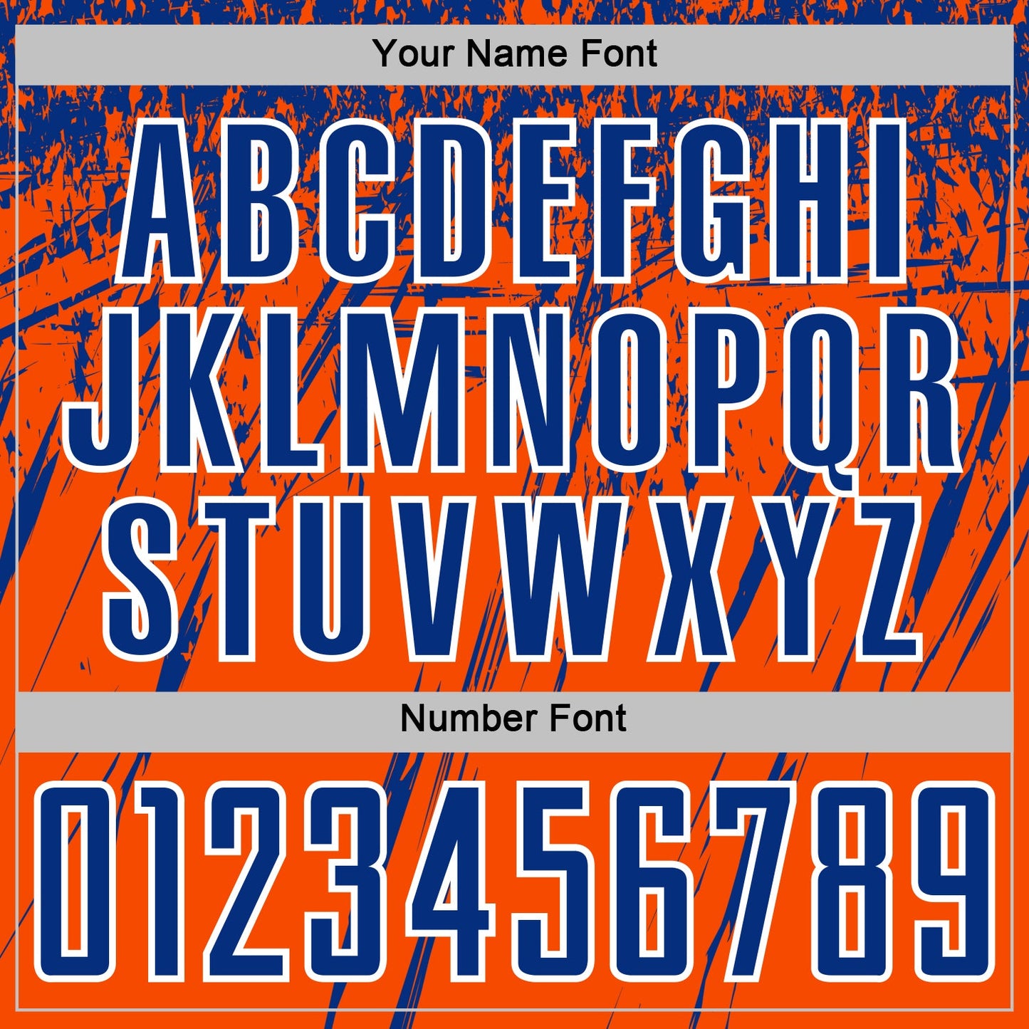 Custom Orange Royal-White Splash Sports Sublimation Soccer Uniform Jersey view 6