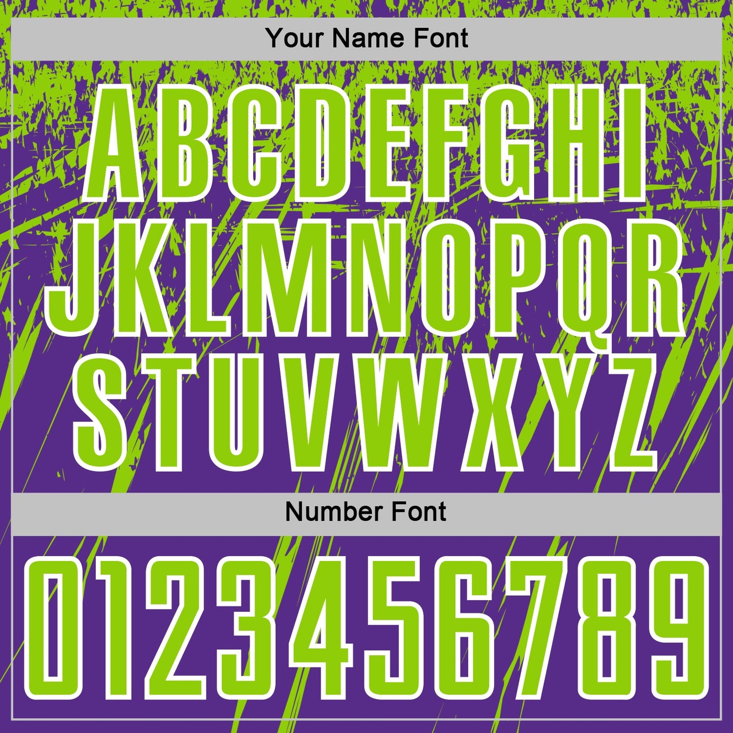 Custom Purple Neon Green-White Splash Sports Sublimation Soccer Uniform Jersey view 6