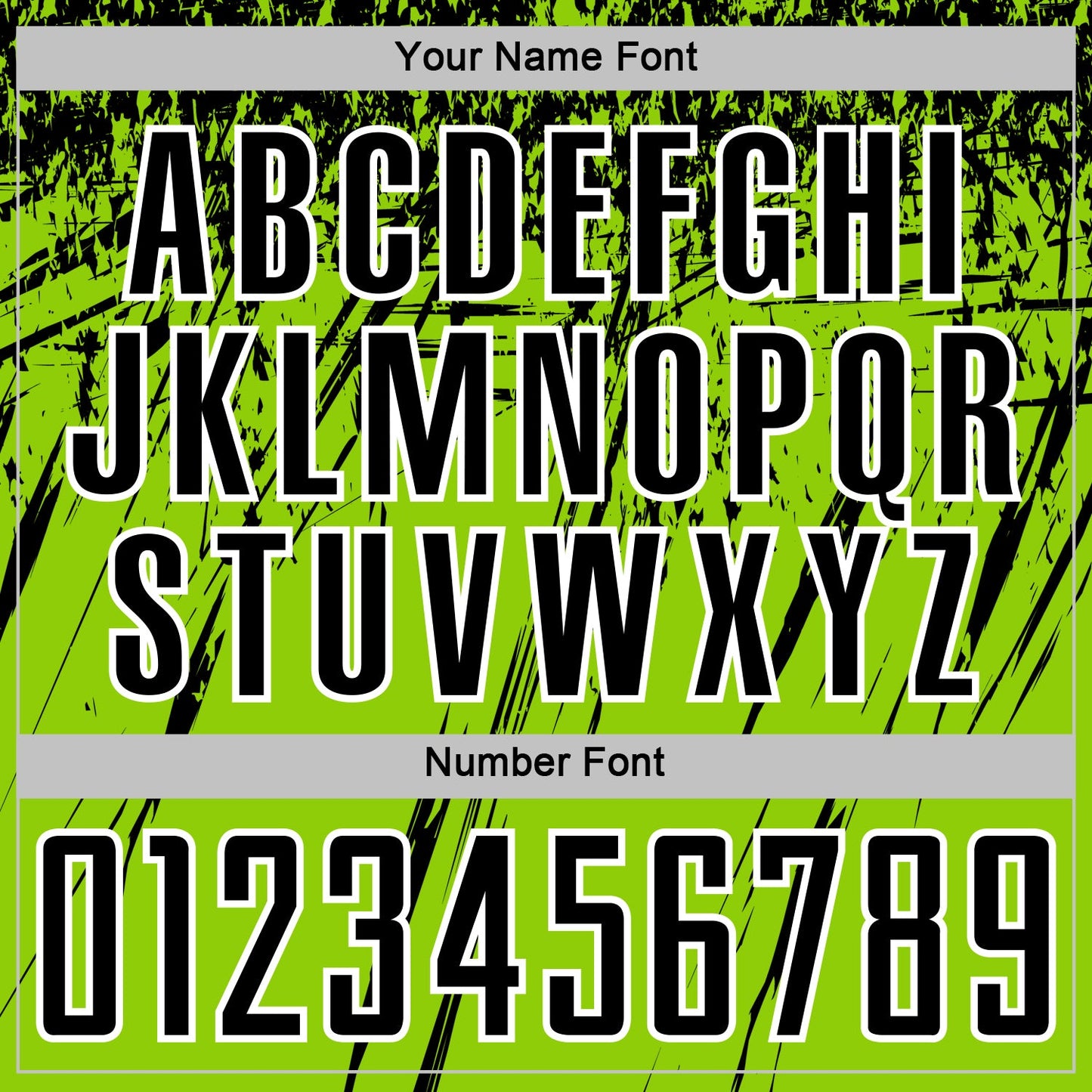 Custom Neon Green Black-White Splash Sports Sublimation Soccer Uniform Jersey view 6