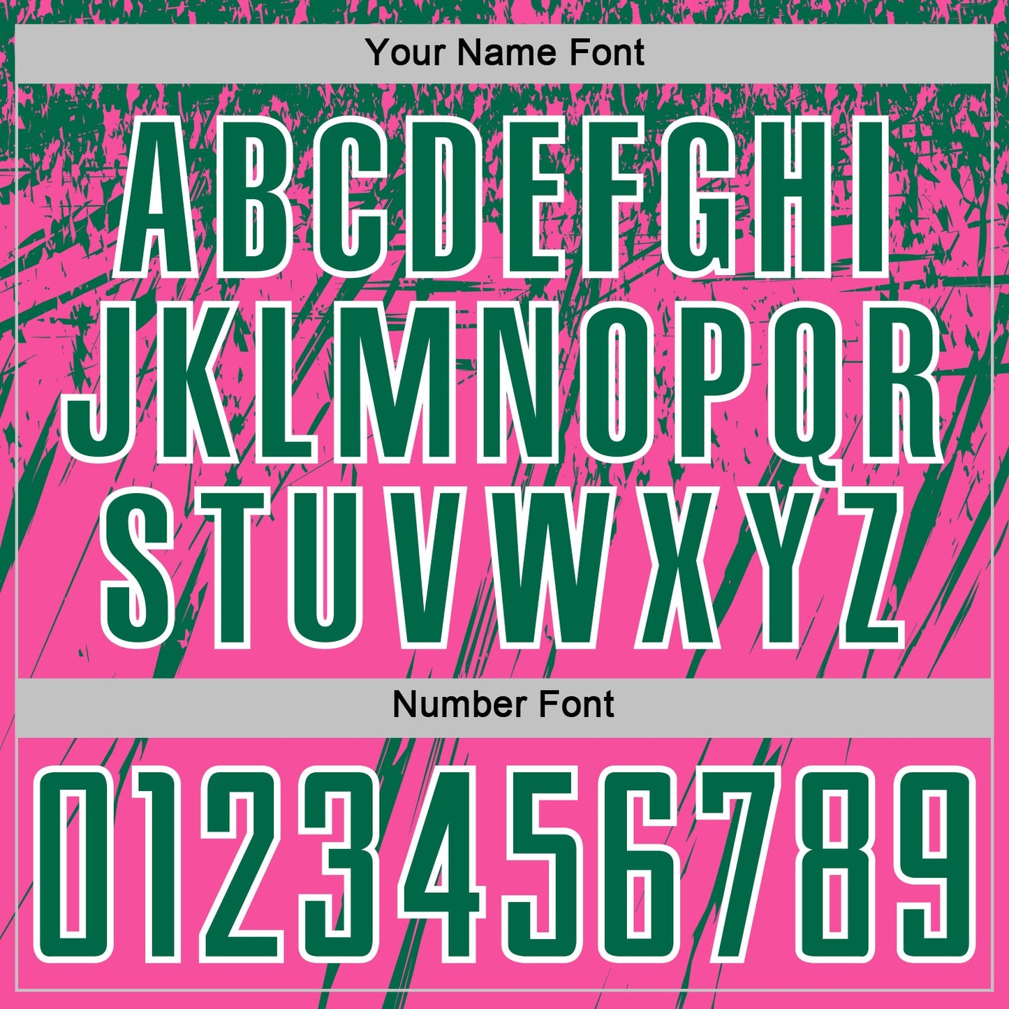 Custom Pink Kelly Green-White Splash Sports Sublimation Soccer Uniform Jersey view 6