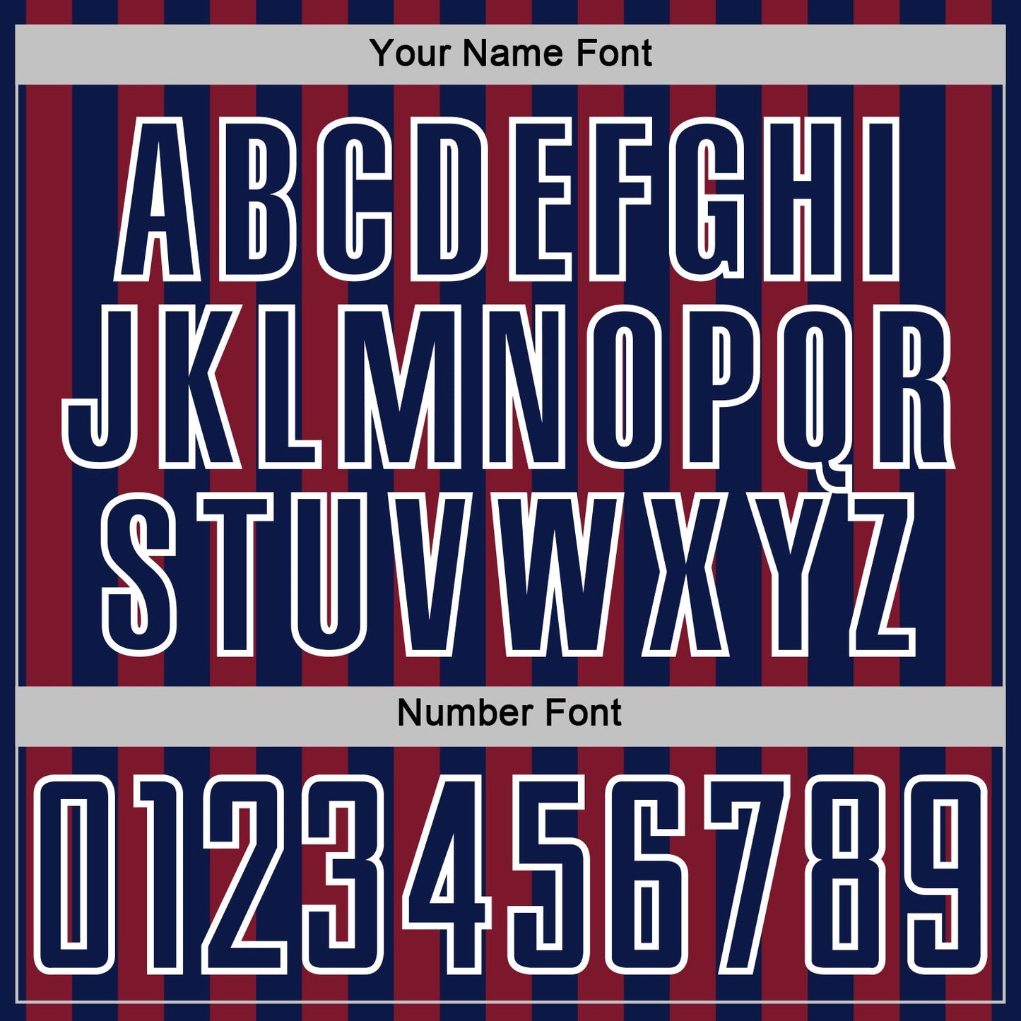 Custom Navy Crimson-White Stripe Sports Sublimation Soccer Uniform Jersey view 6