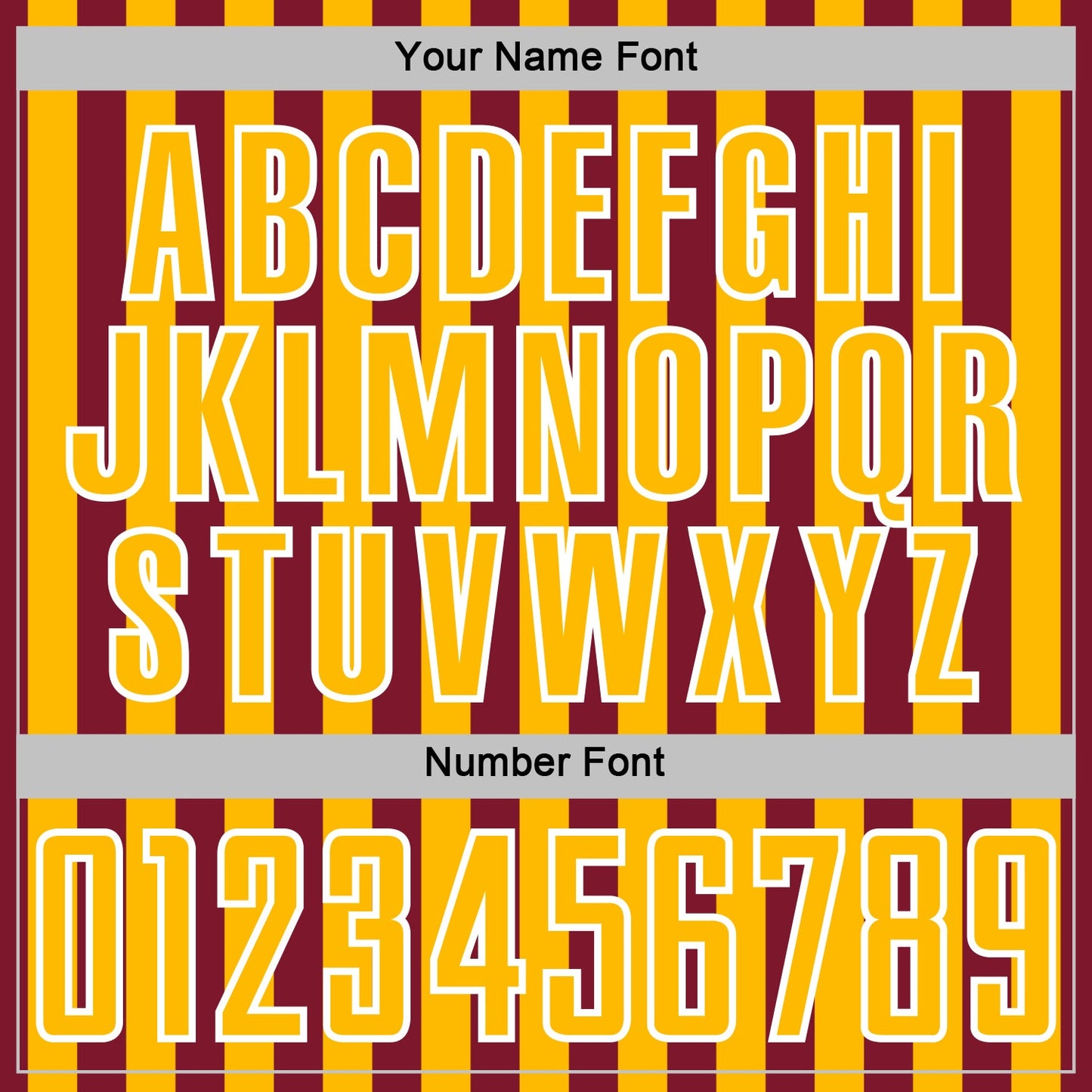 Custom Crimson Gold-White Stripe Sports Sublimation Soccer Uniform Jersey view 6