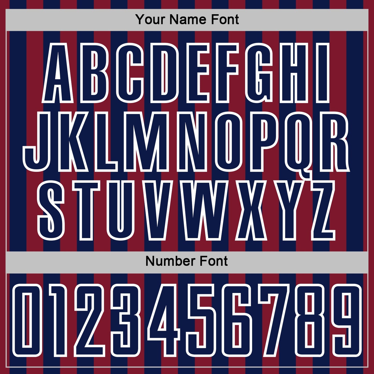 Custom Crimson Navy-White Stripe Sports Sublimation Soccer Uniform Jersey view 6