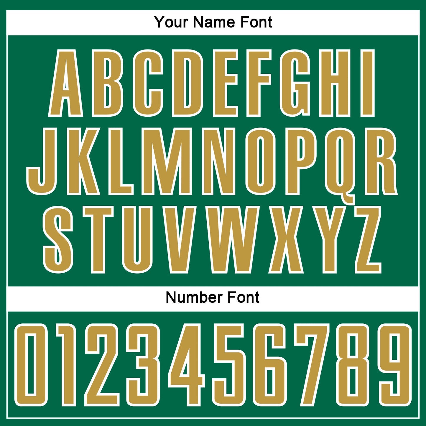 Custom Kelly Green Old Gold-White Abstract Line Sports Sublimation Soccer Uniform Jersey view 6