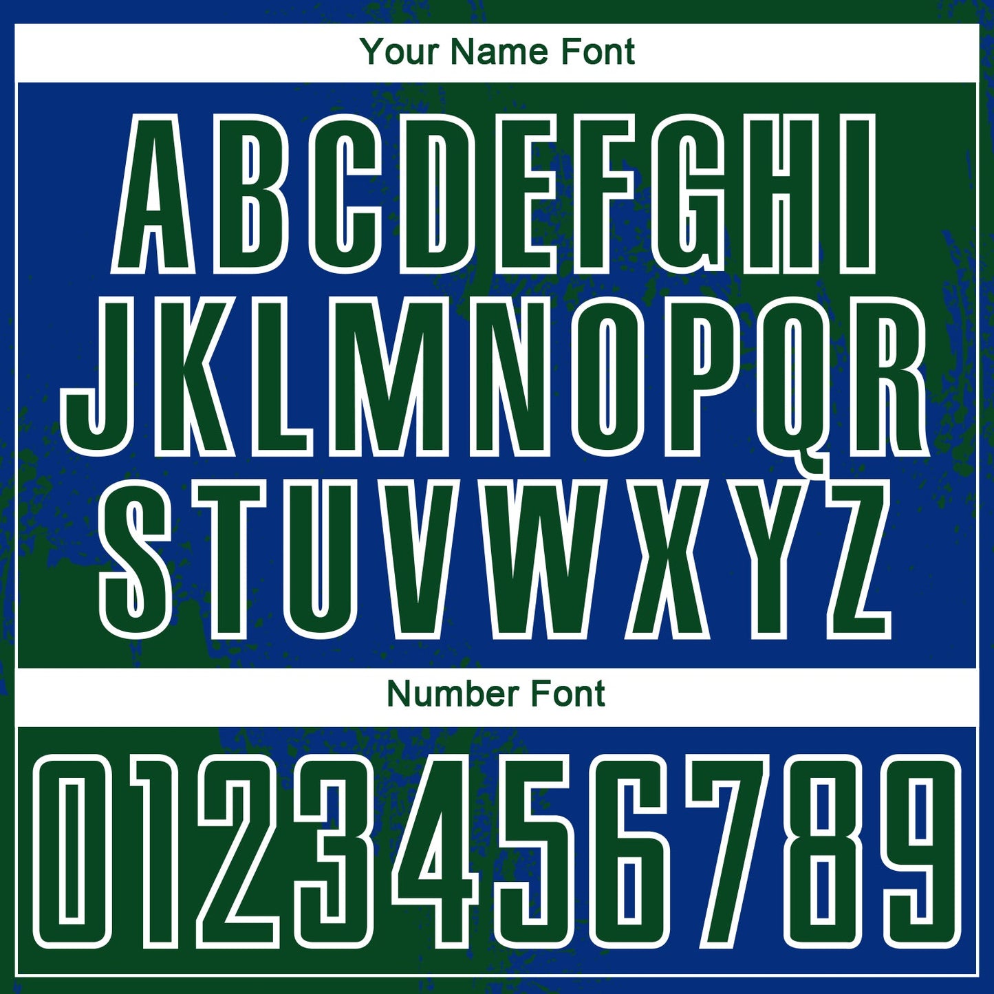 Custom Royal Green-White Abstract Brush Stroke Sports Sublimation Soccer Uniform Jersey view 6