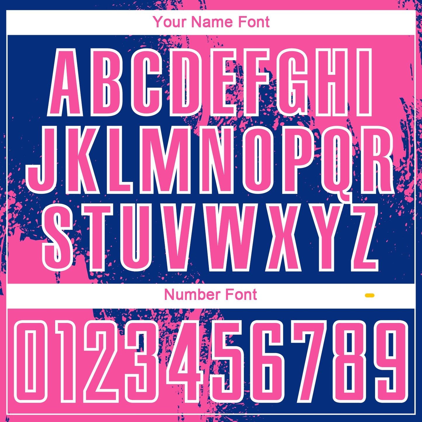Custom Royal Pink-White Abstract Brush Stroke Sports Sublimation Soccer Uniform Jersey view 6