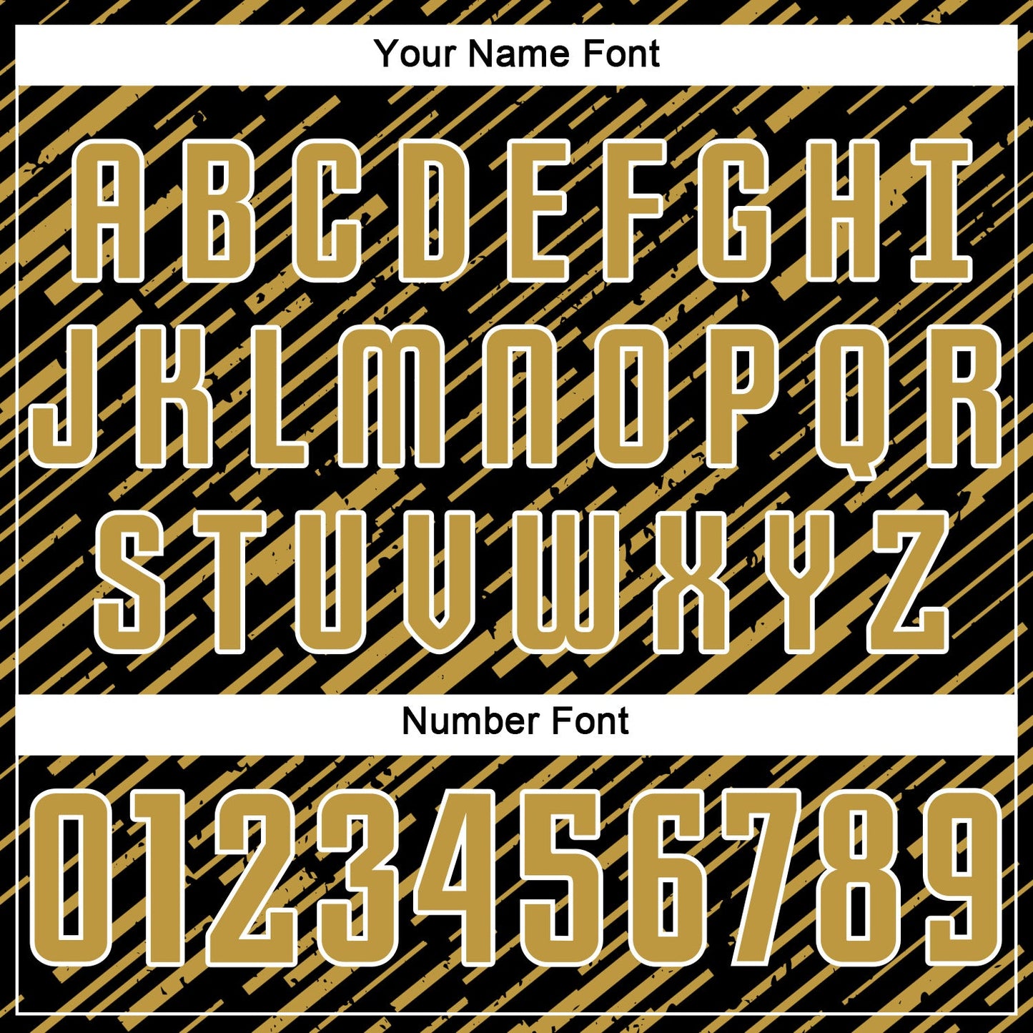 Custom Black Old Gold-White Line Sports Sublimation Soccer Uniform Jersey view 6