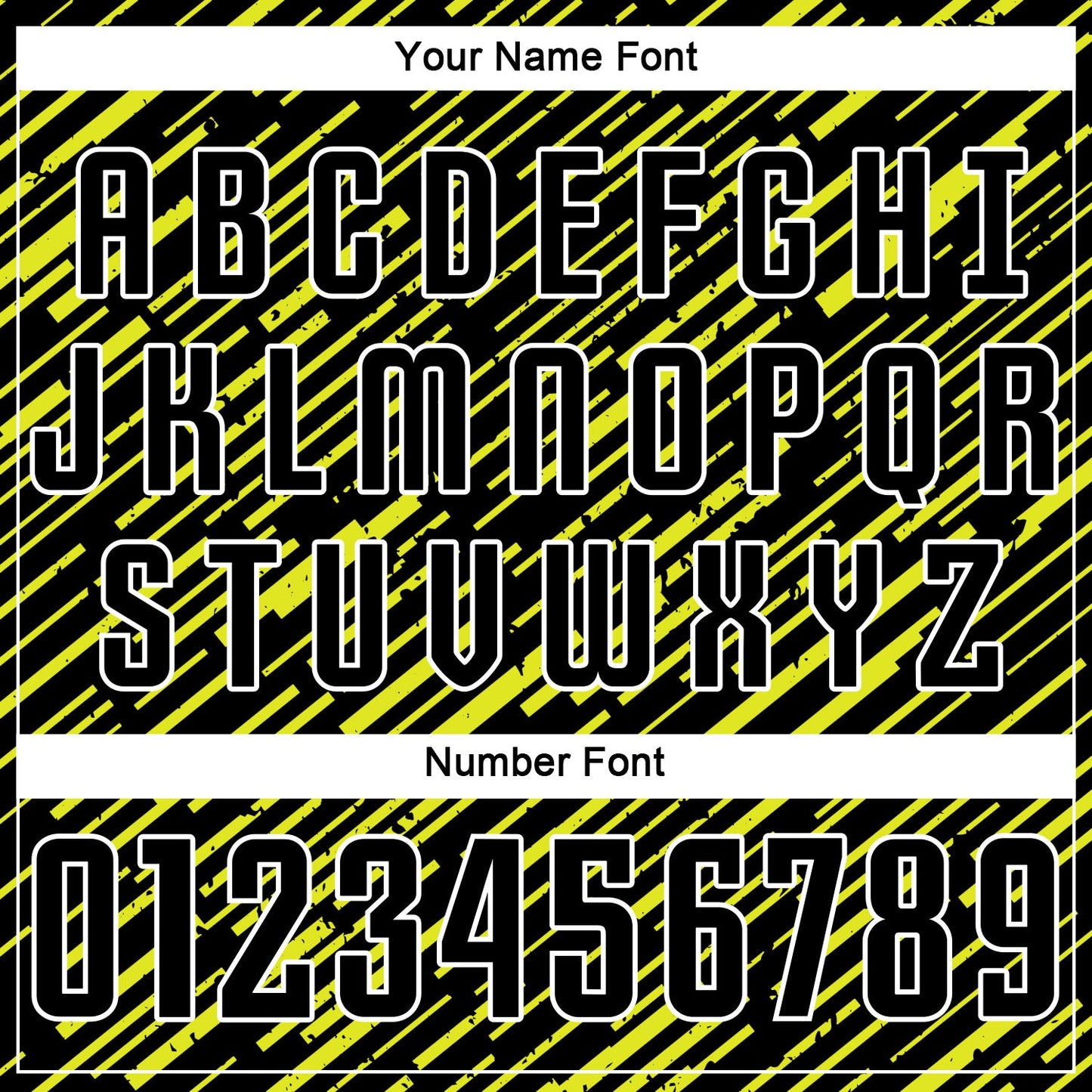 Custom Black Neon Yellow-White Line Sports Sublimation Soccer Uniform Jersey view 6