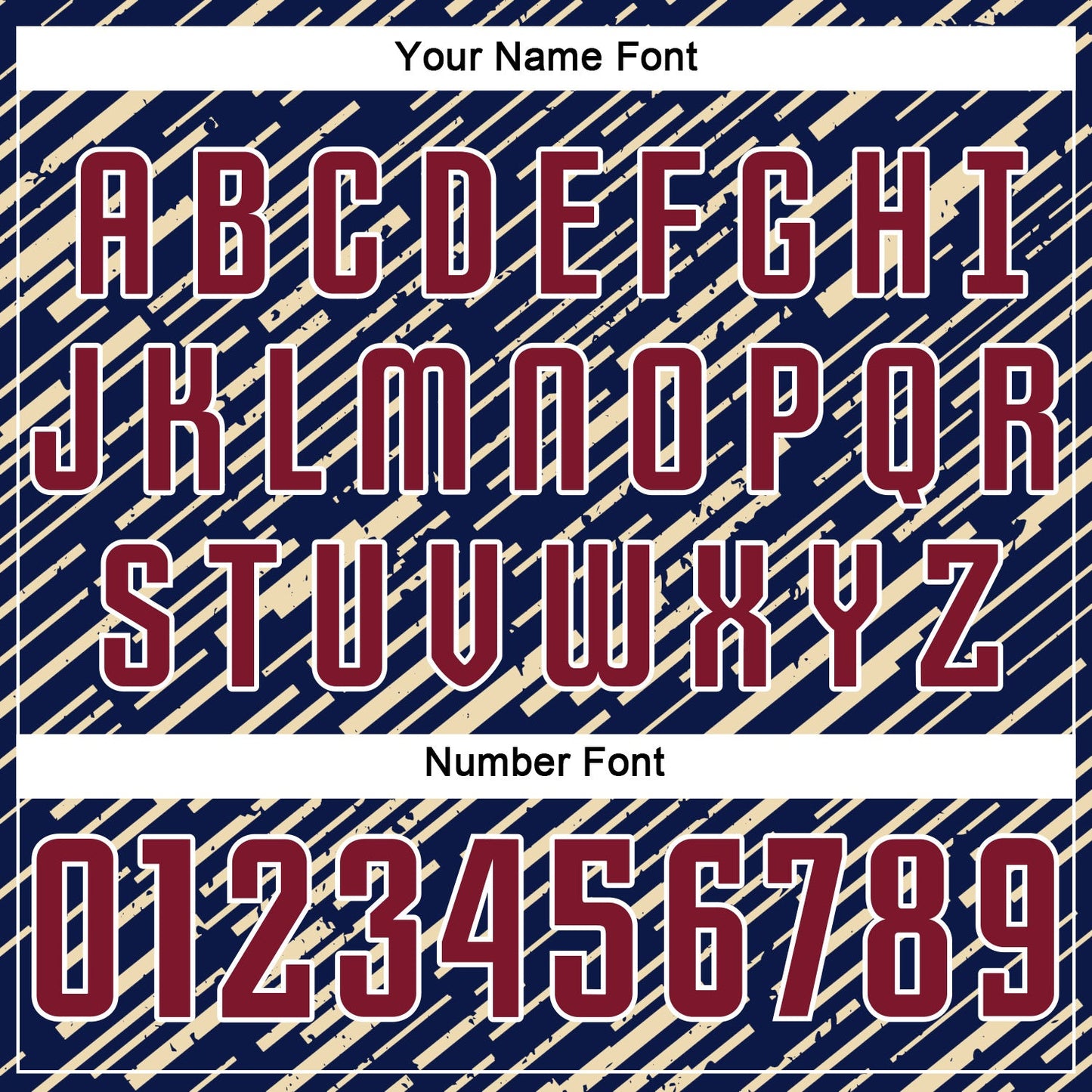 Custom Navy Crimson Cream-White Line Sports Sublimation Soccer Uniform Jersey view 6