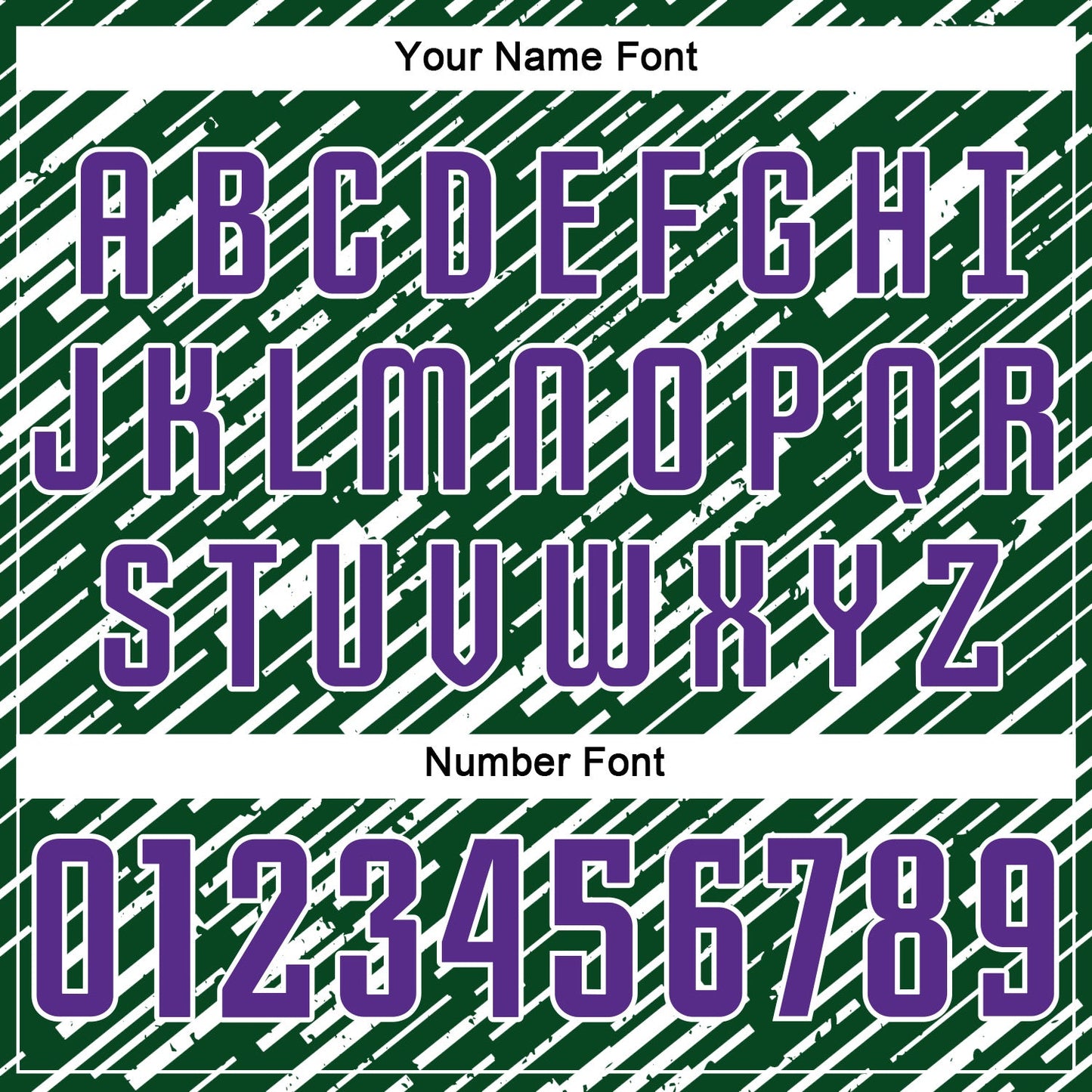 Custom Green Purple-White Line Sports Sublimation Soccer Uniform Jersey view 6