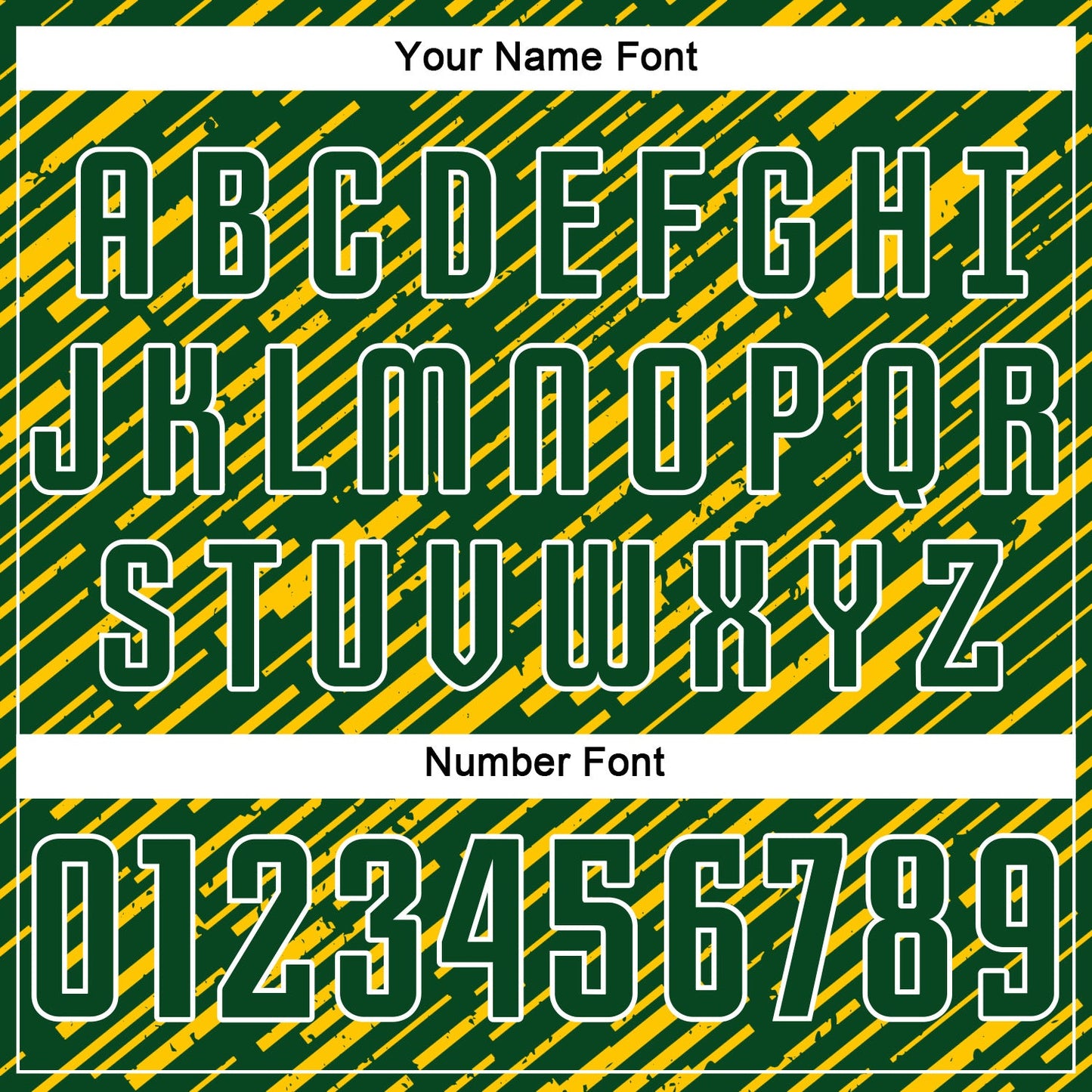 Custom Green Yellow-White Line Sports Sublimation Soccer Uniform Jersey view 6