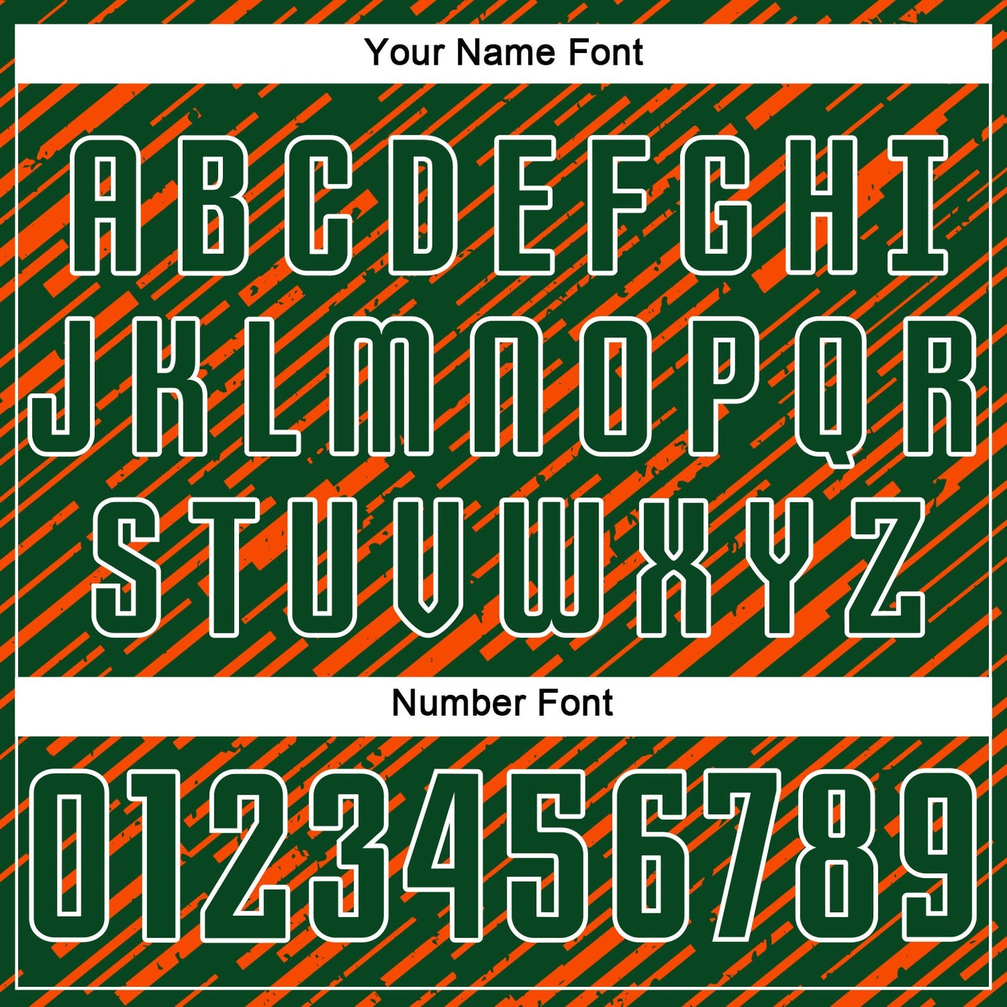 Custom Green Orange-White Line Sports Sublimation Soccer Uniform Jersey view 6