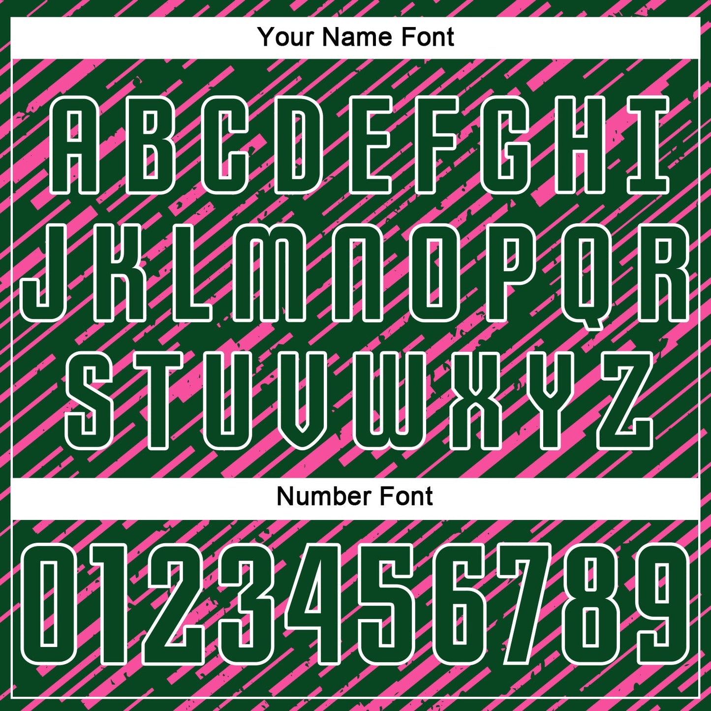 Custom Green Pink-White Line Sports Sublimation Soccer Uniform Jersey view 6