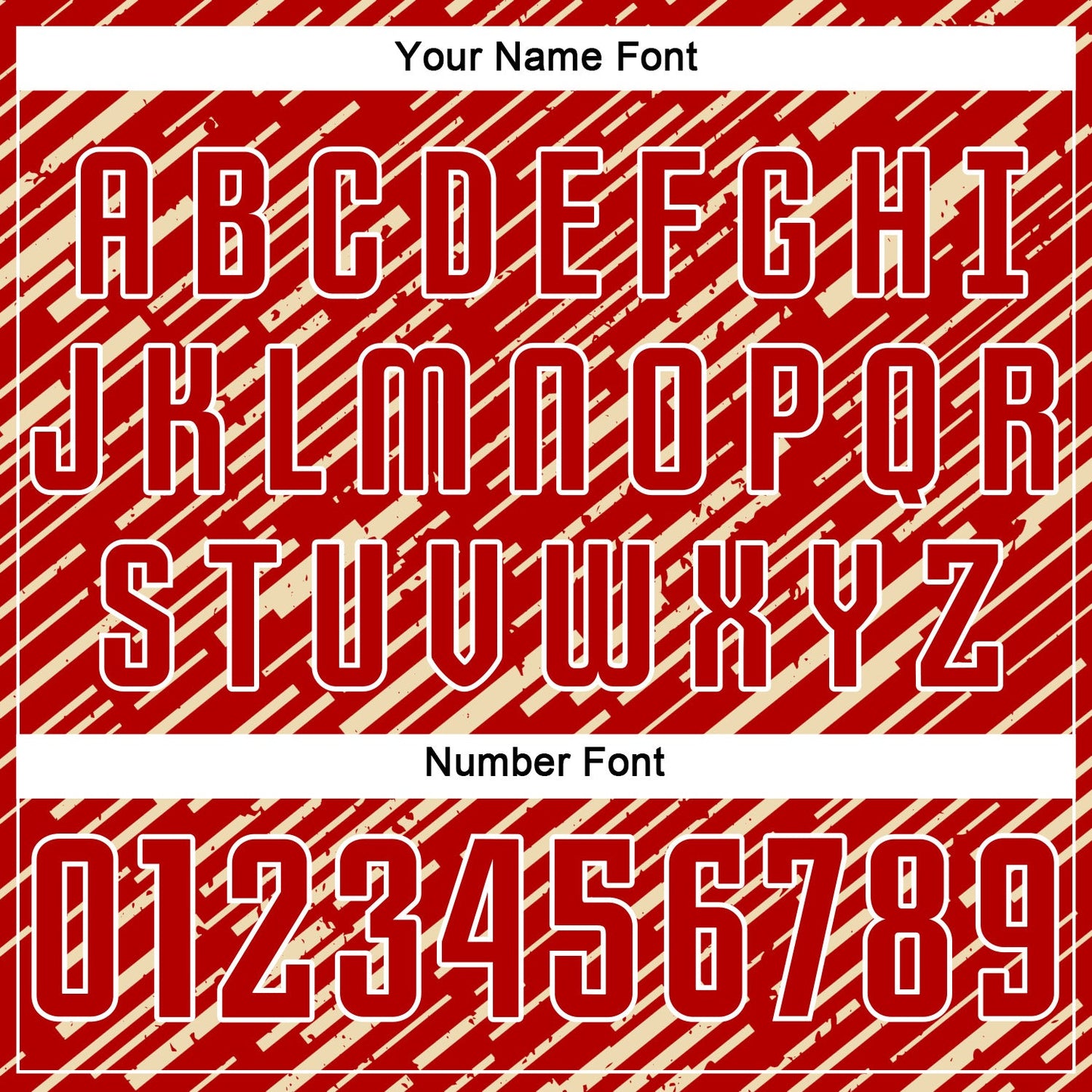 Custom Red Cream-White Line Sports Sublimation Soccer Uniform Jersey view 6