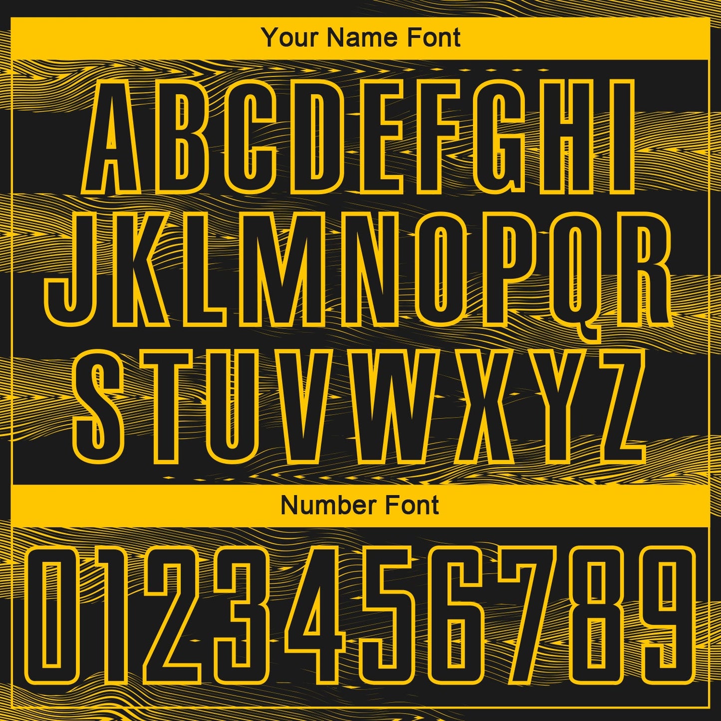 Custom Black Yellow Streamline Wave Cyberpunk Neon Tech Sports Sublimation Soccer Uniform Jersey view 6