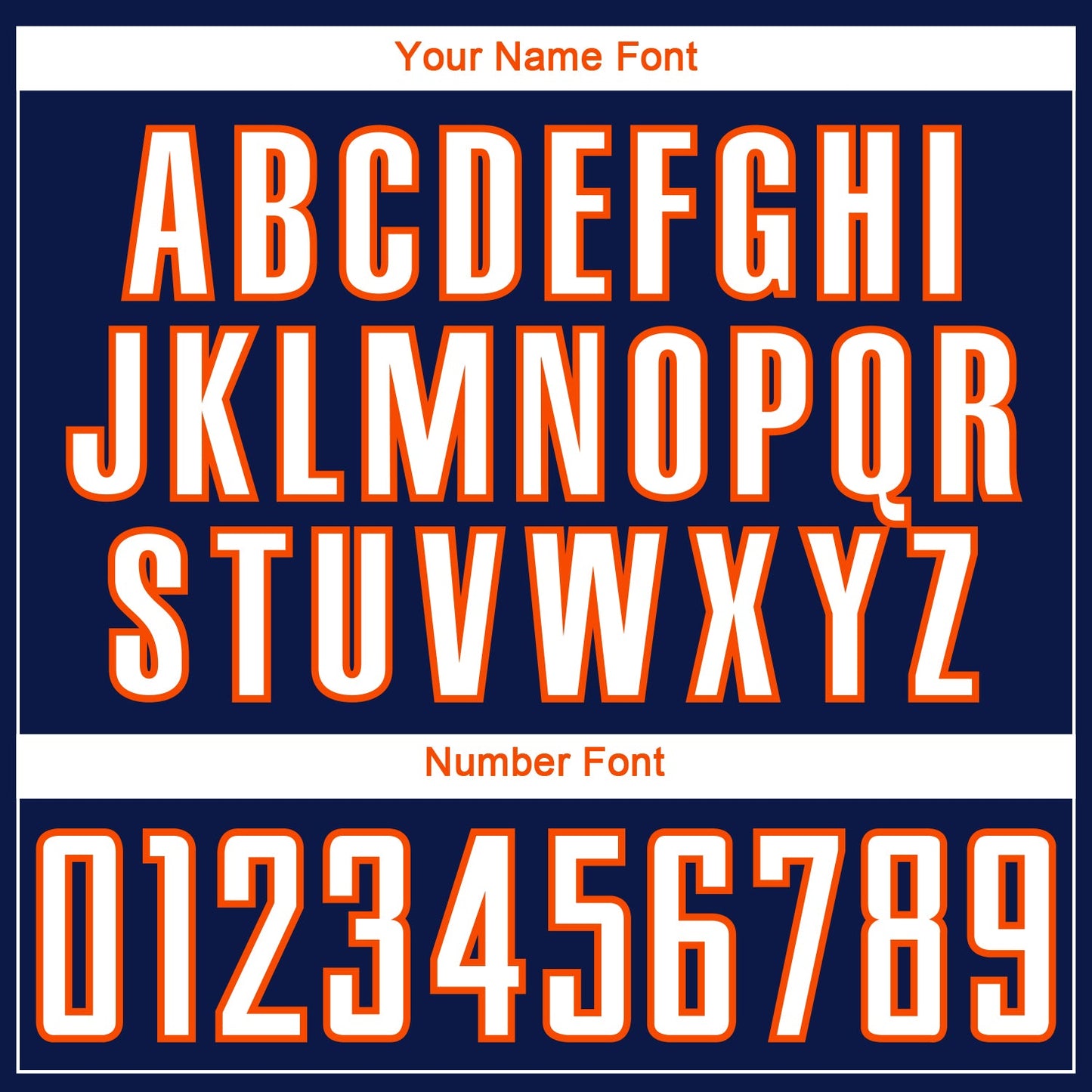 Custom Navy White-Orange Lightning Electric Veins Sublimation Soccer Uniform Jersey view 6