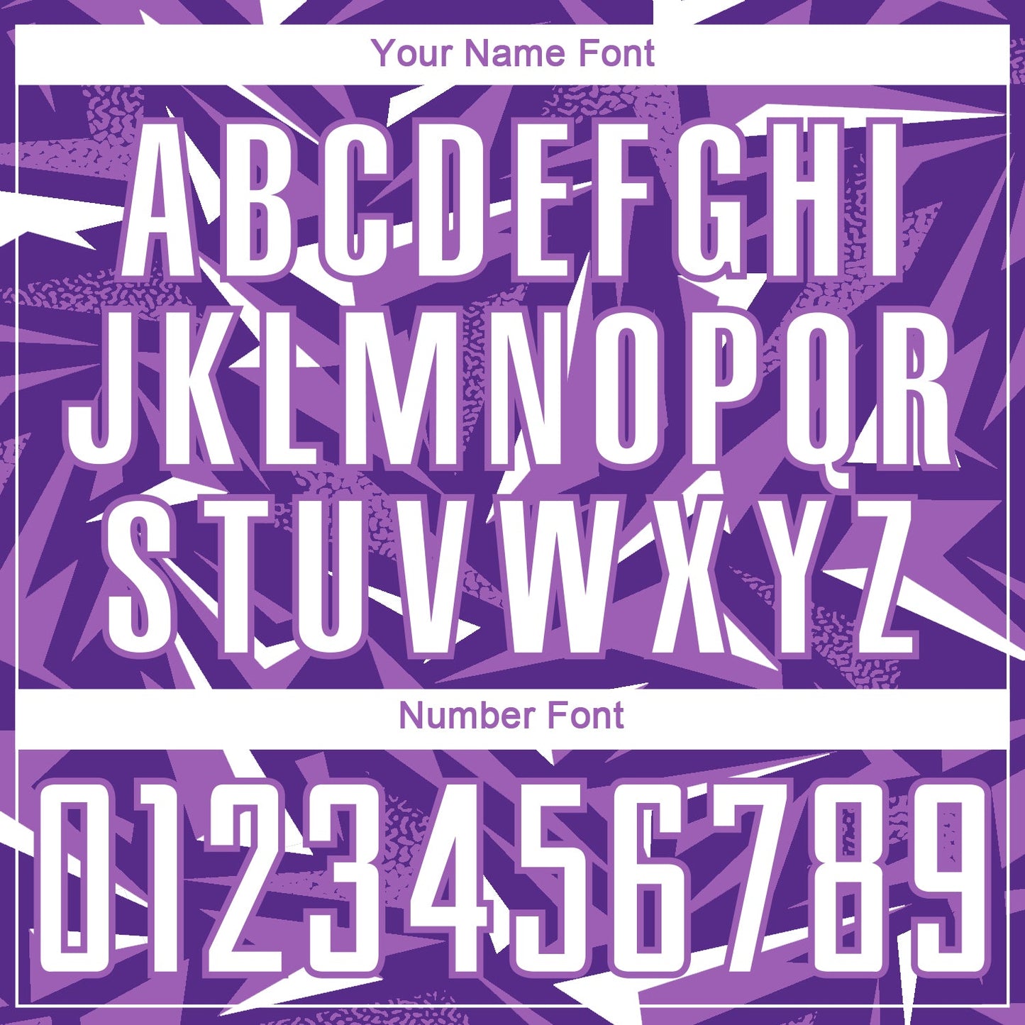 Custom Purple White-Medium Purple Cyber Mecha E-sport Geometric Shards Spike Sublimation Soccer Uniform Jersey view 6