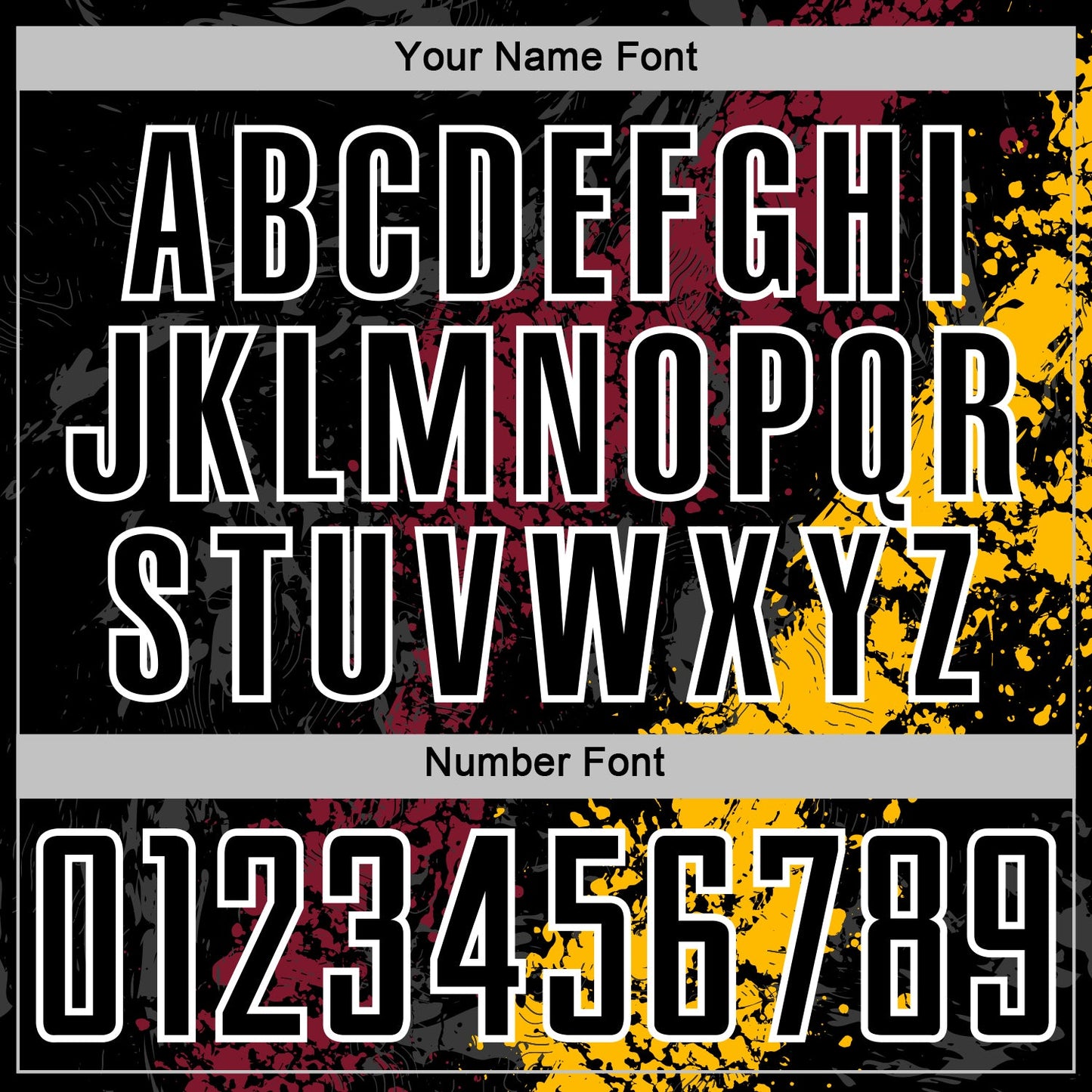 Custom Black White Crimson-Gold Dripping Splatter Cracked Texture Sublimation Soccer Uniform Jersey view 6